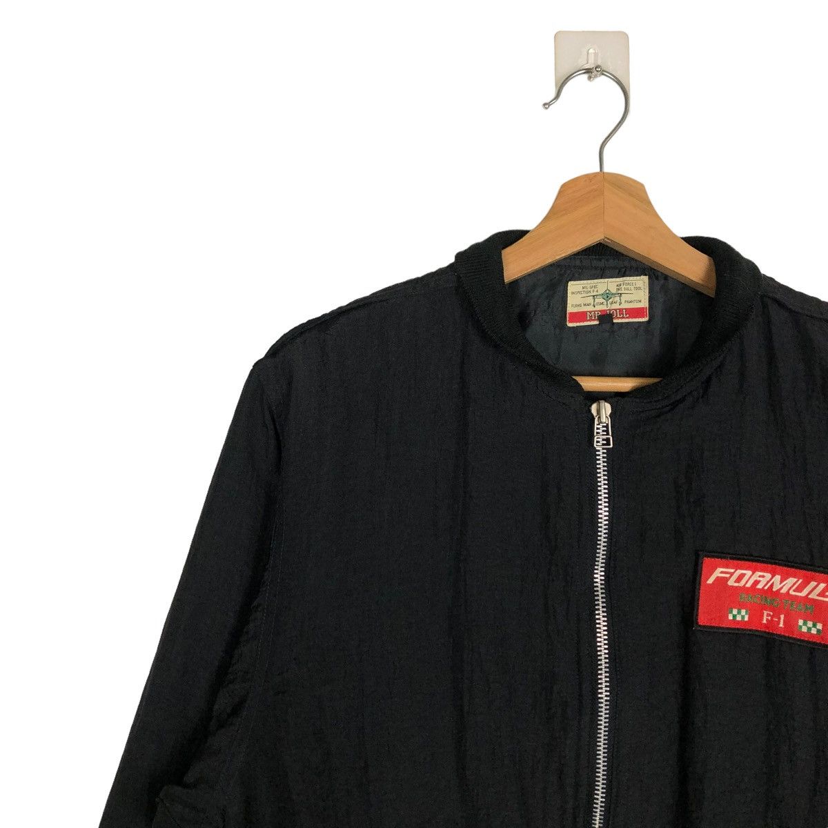 Japanese Brand 🔥90’s Riot Bomber Jacket Formula 1 Racing Ma-1 Design Size US M / EU 48-50 / 2 - 8 Thumbnail