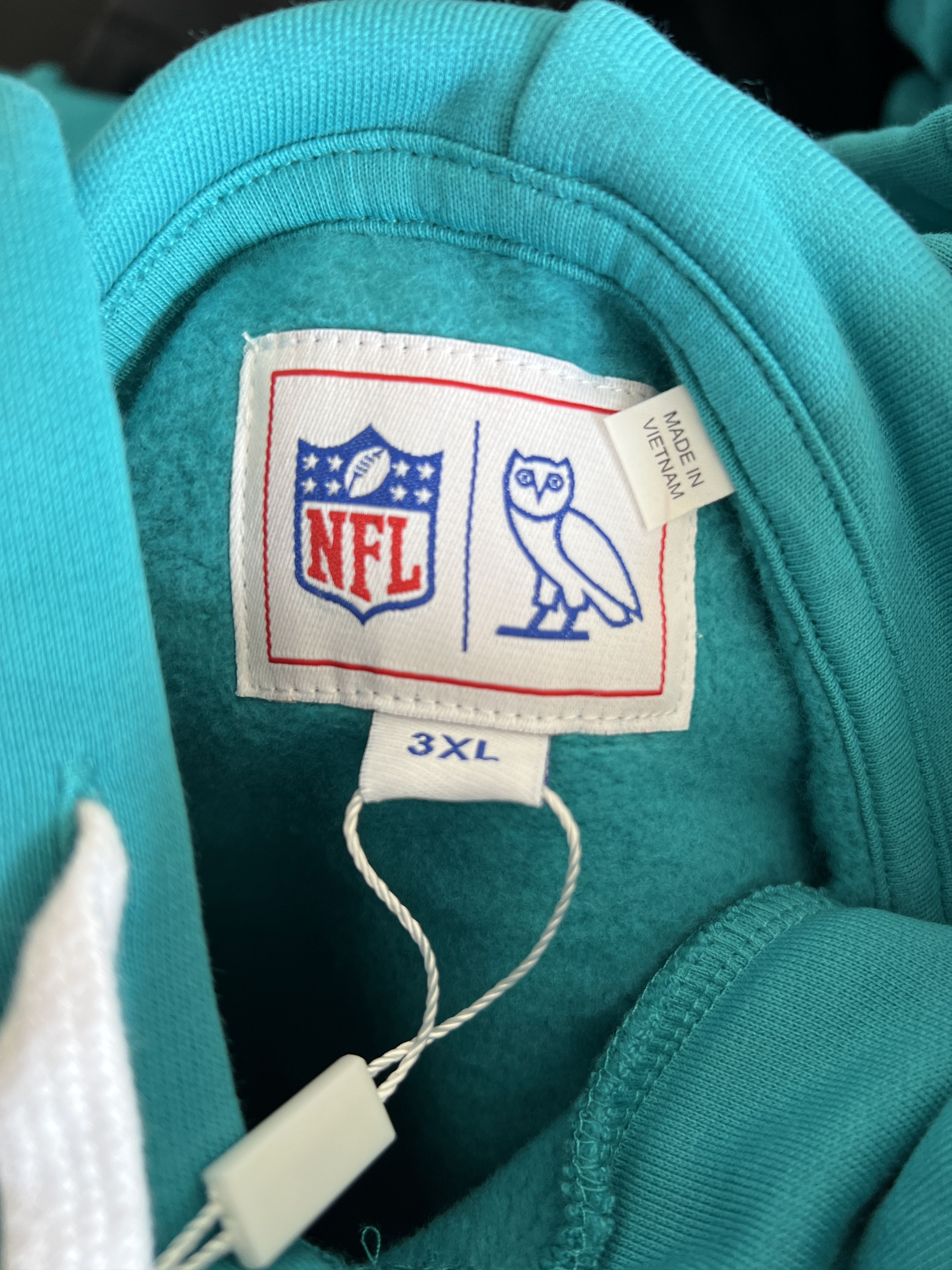 Drake OVO x NFL Miami Dolphins OG Owl Hoodie XXXL Size US XXL / EU 58 / 5 - 4 Thumbnail