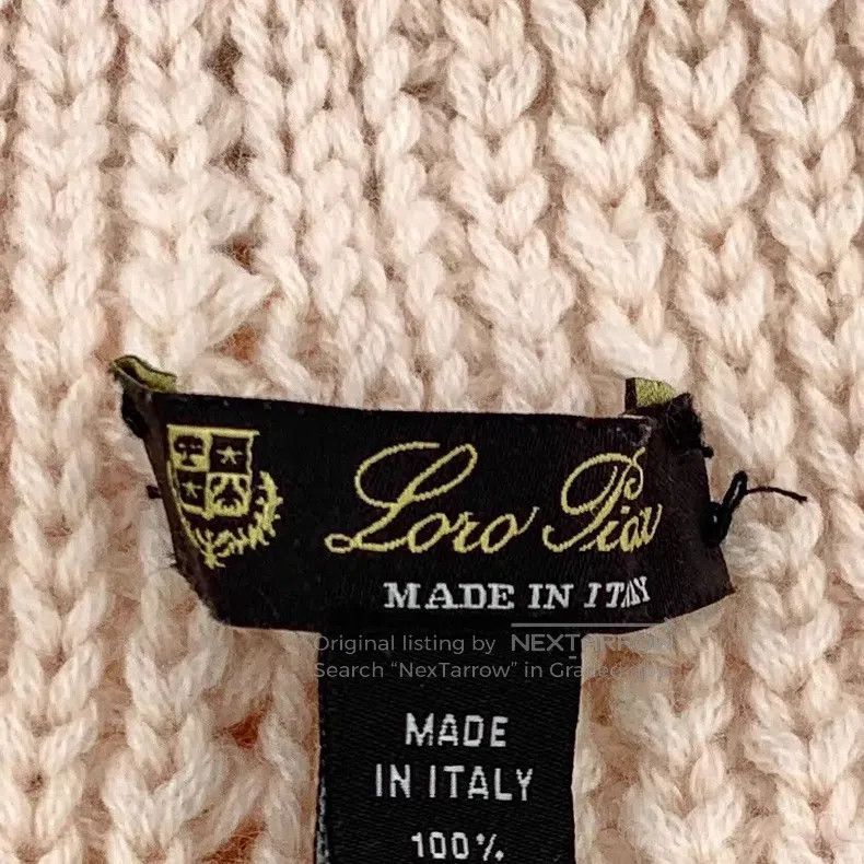 Loro Piana Loro Piana Beige cashmere knitted beanie, head circumferen Size ONE SIZE - 8 Thumbnail