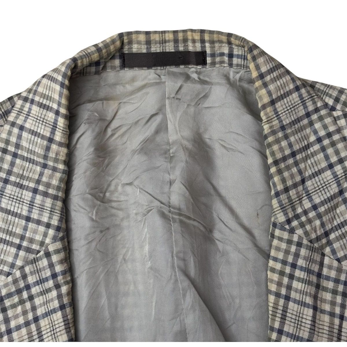 Burberry Burberrys Checkered Blazer Size 44R - 4 Thumbnail