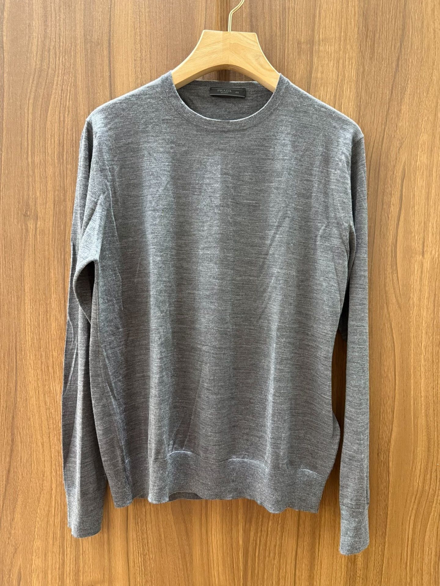 Prada prada men's wool knit sweater Size US M / EU 48-50 / 2 - 1 Thumbnail