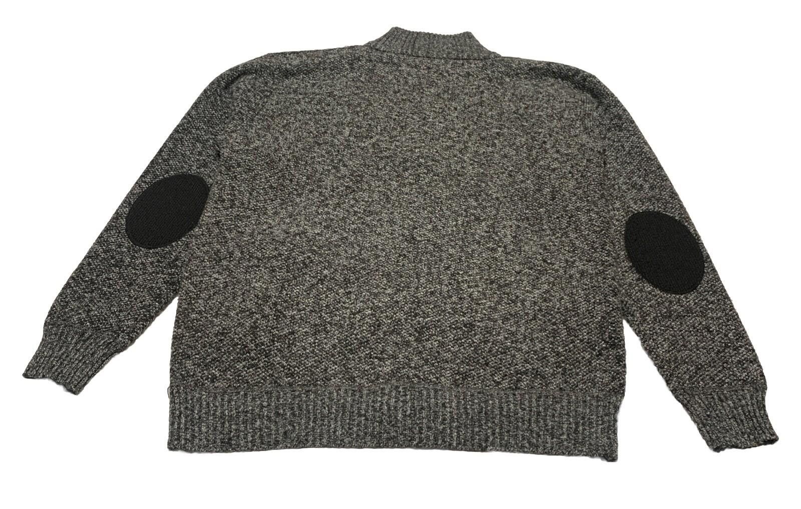 Other Alberto Cardinali Men's Cardigan XL Black Gray Zip Fleece Size US XL / EU 56 / 4 - 4 Thumbnail