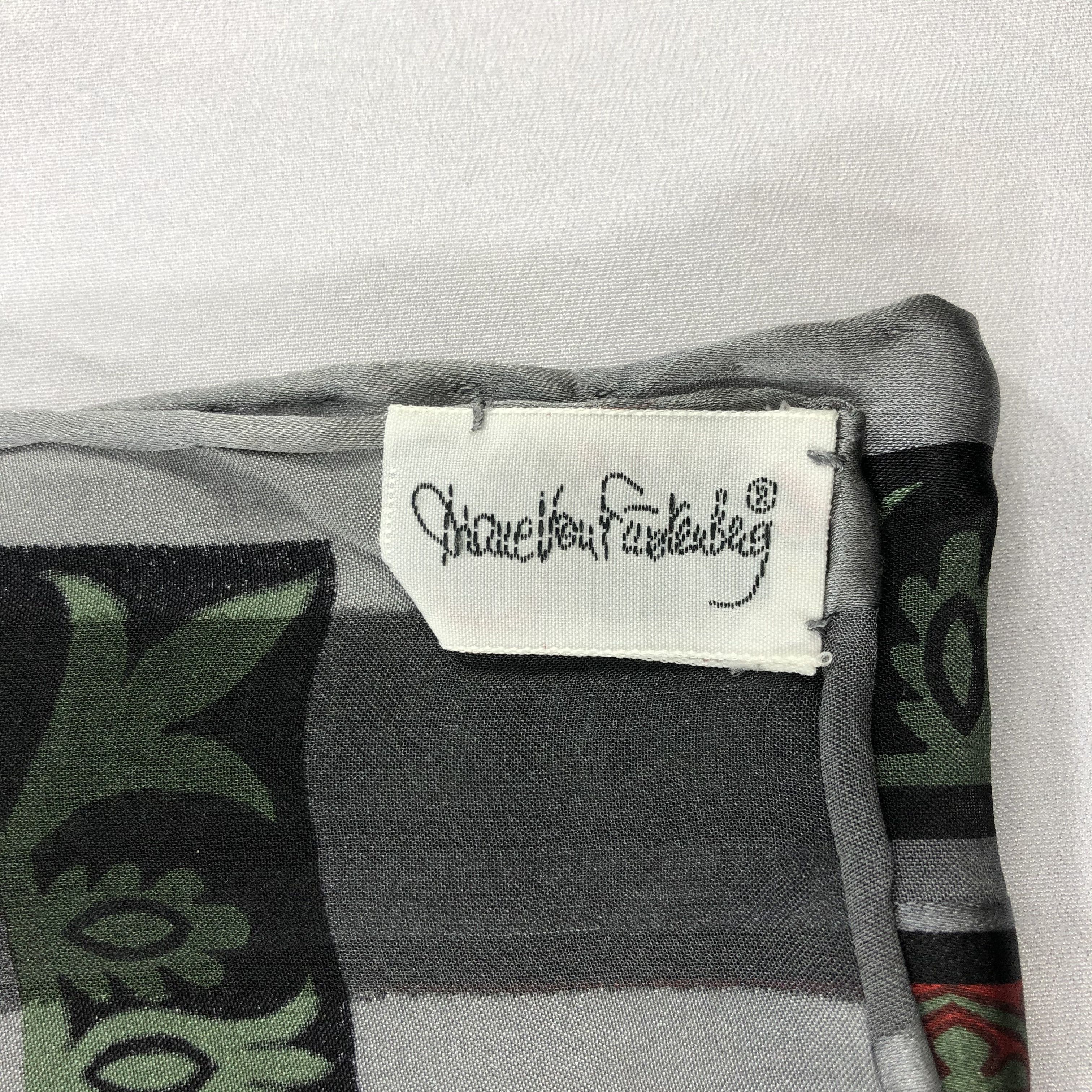 Diane von Furstenberg × Vintage Vintage Diane Von Furstenberg Silk Scarf Size ONE SIZE - 6 Thumbnail