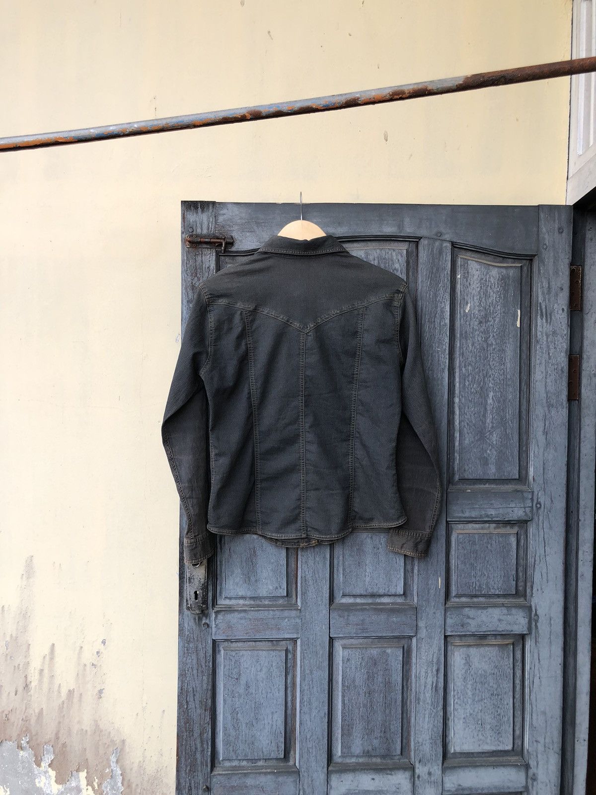 Vintage Flash Stretch Button Faded Distressed Japanese Babes Style Size M / US 6-8 / IT 42-44 - 11 Thumbnail