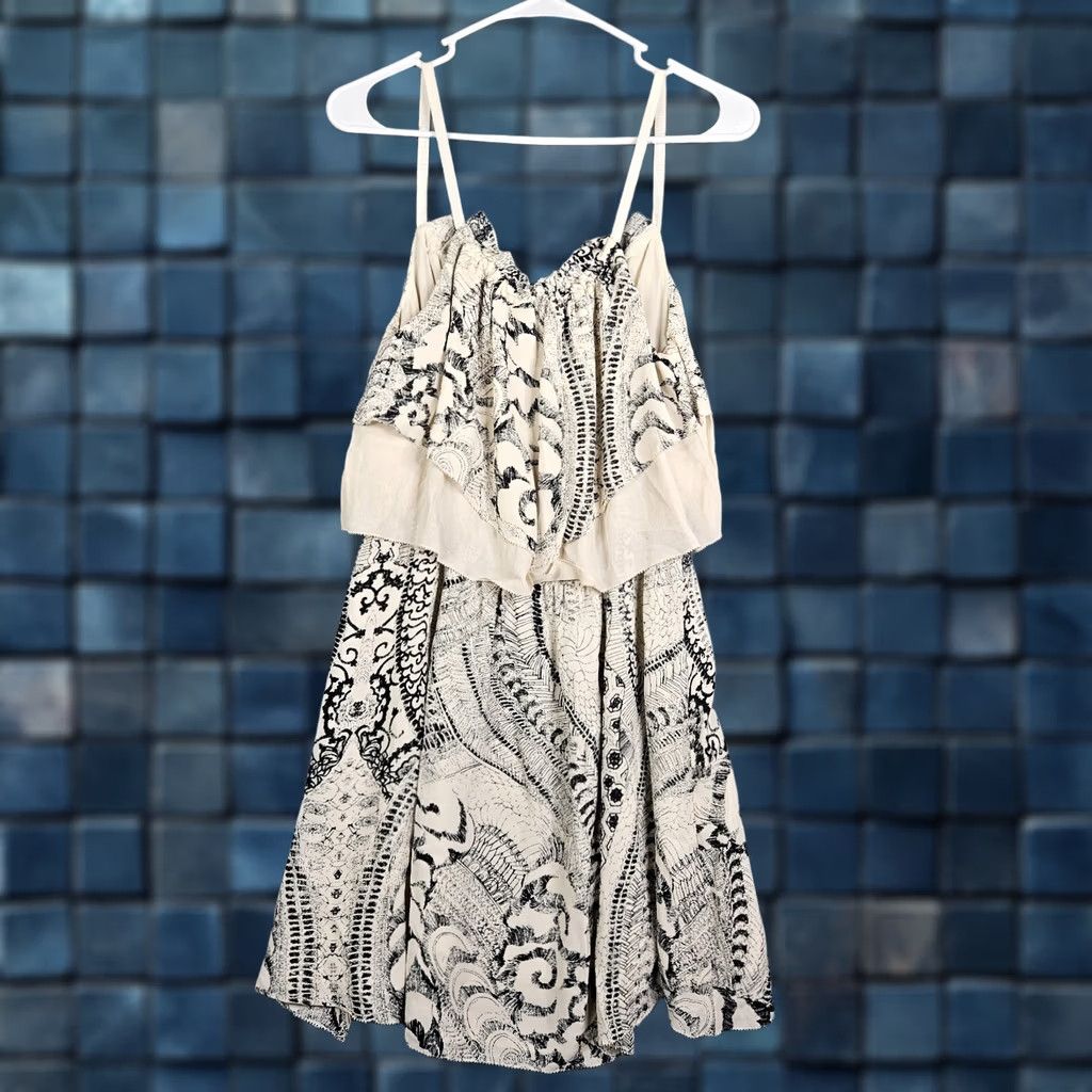 Madison MADISON Marcus Spaghetti Floral Printed Women's Dress XS Size XS / US 0-2 / IT 36-38 - 1 Thumbnail