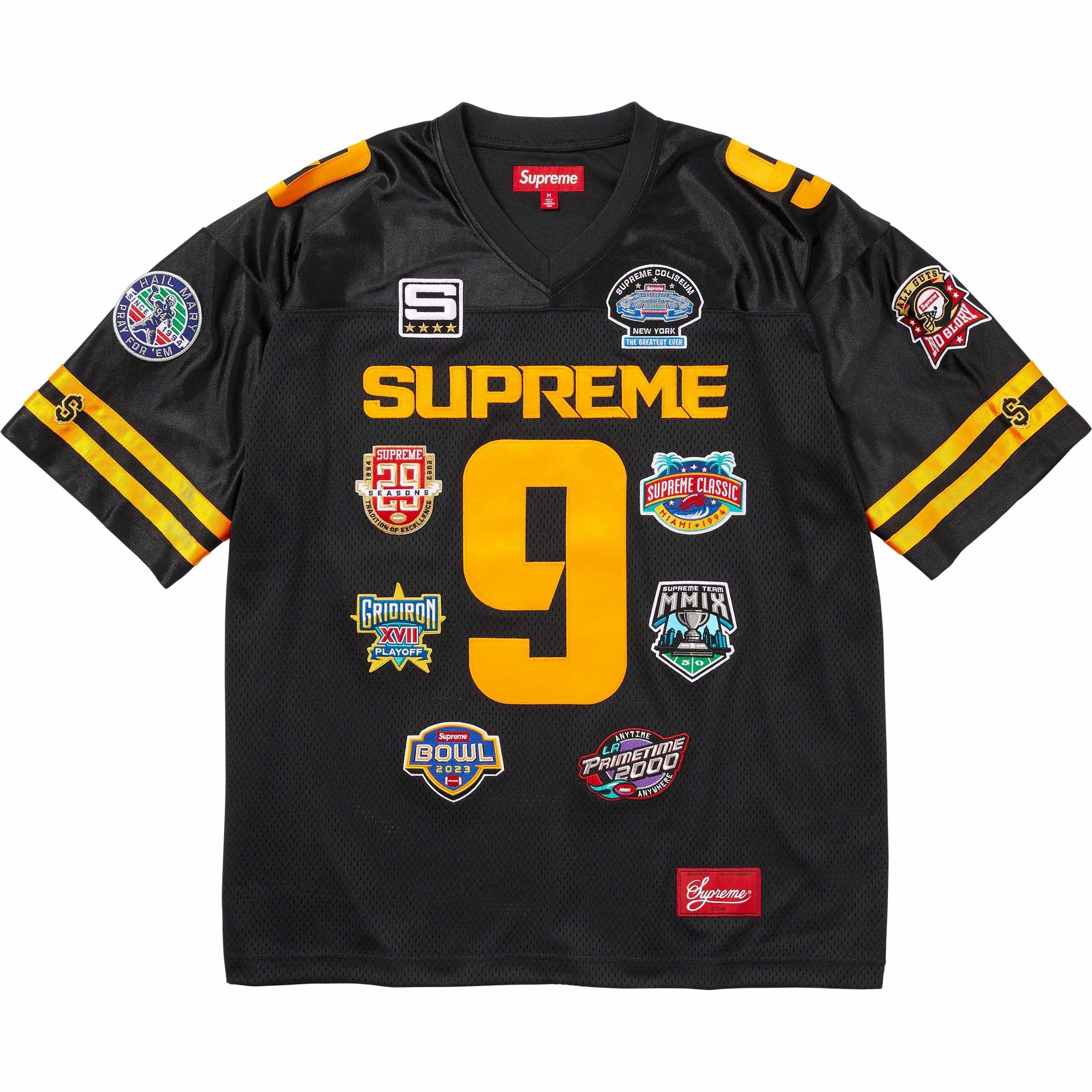Supreme Supreme Championships Embroidered Football Jersey Size US M / EU 48-50 / 2 - 1 Thumbnail