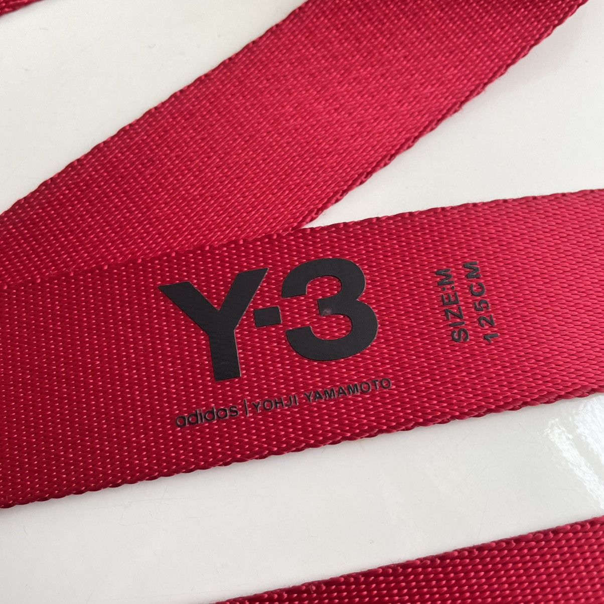 Adidas × Y-3 Y-3 "Yohji Yamamoto Adidas Classic" D-Ring Belt Size ONE SIZE - 6 Thumbnail