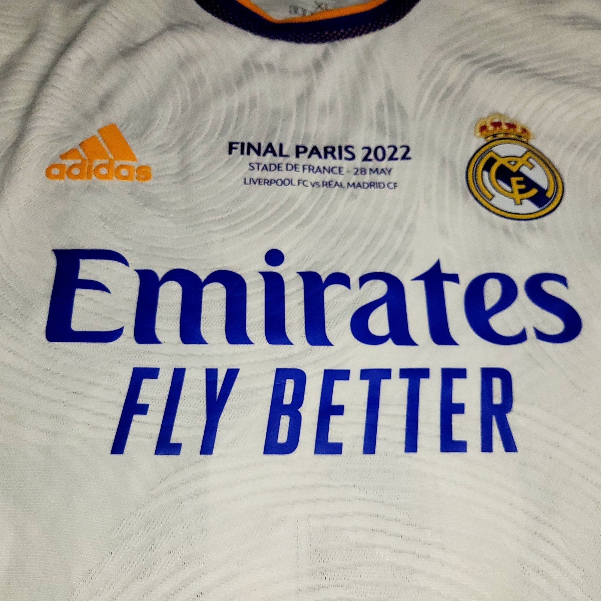Adidas Kroos Real Madrid 2021 2022 FINAL Long Sleeve Soccer Jersey Size US XL / EU 56 / 4 - 3 Thumbnail