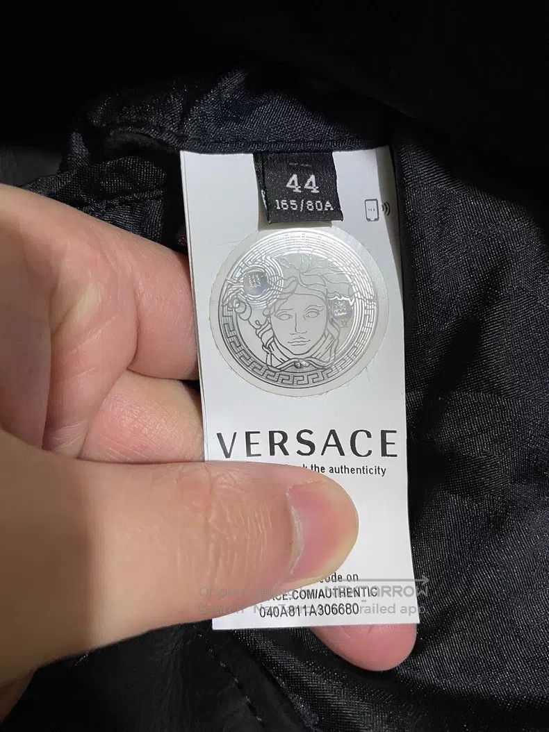 Versace Versace Heavy industry hardware, cowhide, leather clothing Size US S / EU 44-46 / 1 - 7 Thumbnail