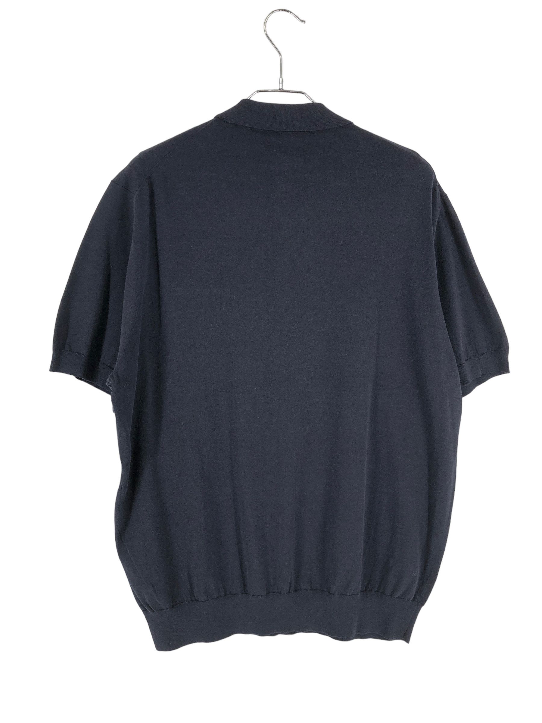 Suitsupply Pure Cotton Polo Neck Short Sleeve Sweater Size S Size US S / EU 44-46 / 1 - 2 Thumbnail