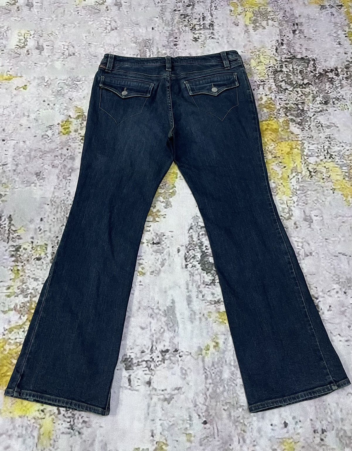 Japanese Brand × Vintage Flared Japan Jeans Oh La La Sasson Wideleg Size US 32 / EU 48 - 2 Thumbnail