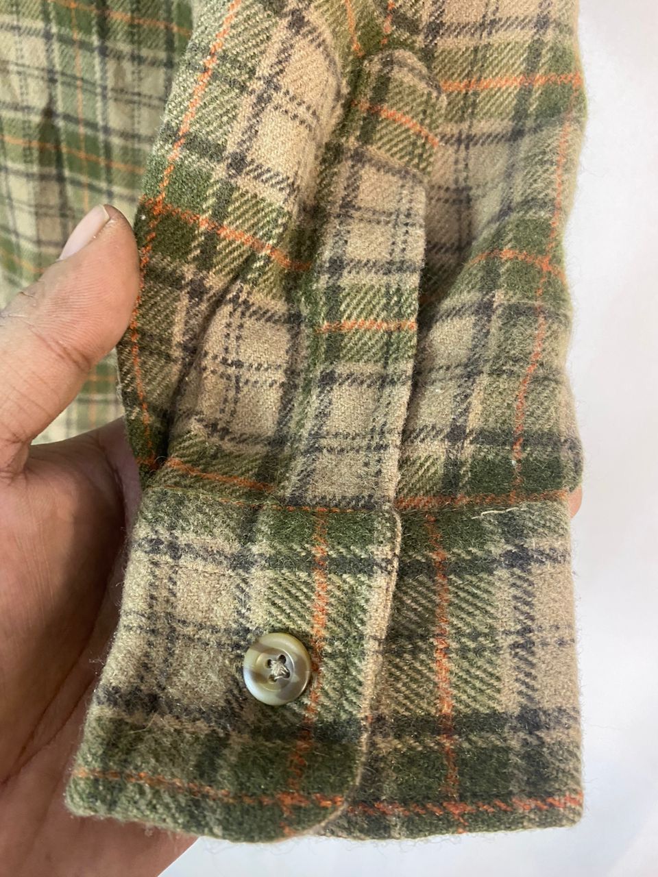 Flannel × Vintage Greatoutwear tis wool flannel button up shirt Size US L / EU 52-54 / 3 - 12 Thumbnail