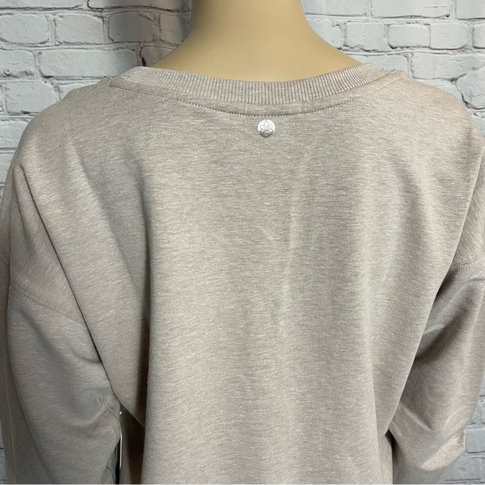 Other NWT New Harmony Balance Organic Cotton Beige Sweatshirt Siz Size L / US 10 / IT 46 - 3 Thumbnail