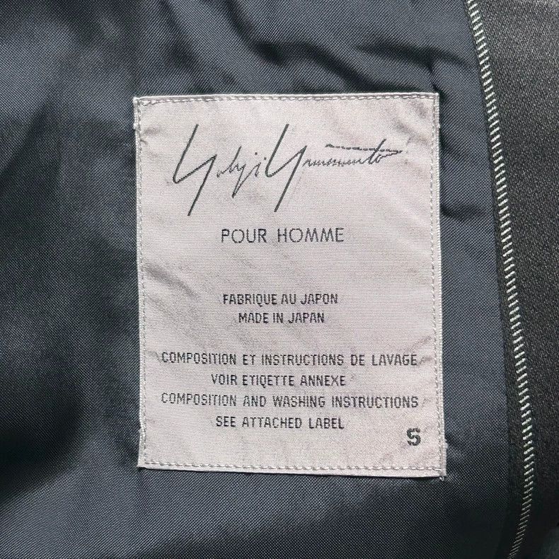 Yohji Yamamoto Yohji Yamamoto Yohji Yamamoto Striped Suit Jacket for Men Size US S / EU 44-46 / 1 - 5 Thumbnail