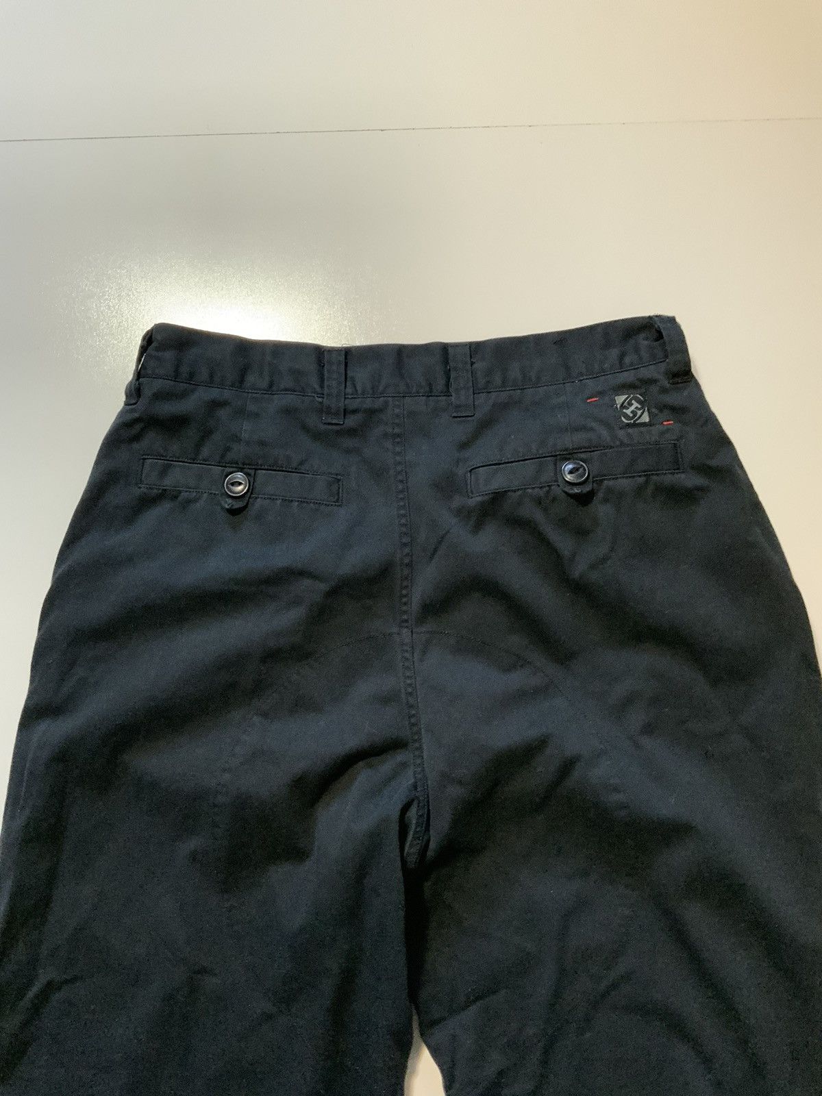 Vintage Vintage Y2K Counter Culture Skateboarding Black Shorts Size US 34 / EU 50 - 7 Thumbnail