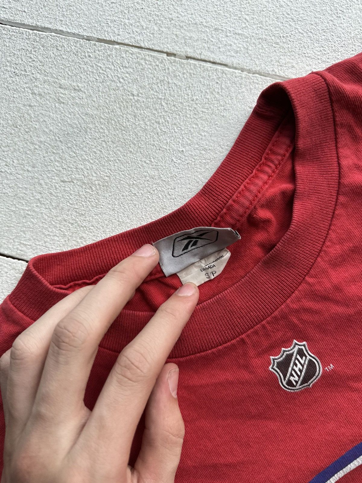 Vintage 🚨REEBOK MONTREAL CANADIES BEGIN 22 TEE HOCKEY NHL BIG LOGO Size US S / EU 44-46 / 1 - 4 Thumbnail