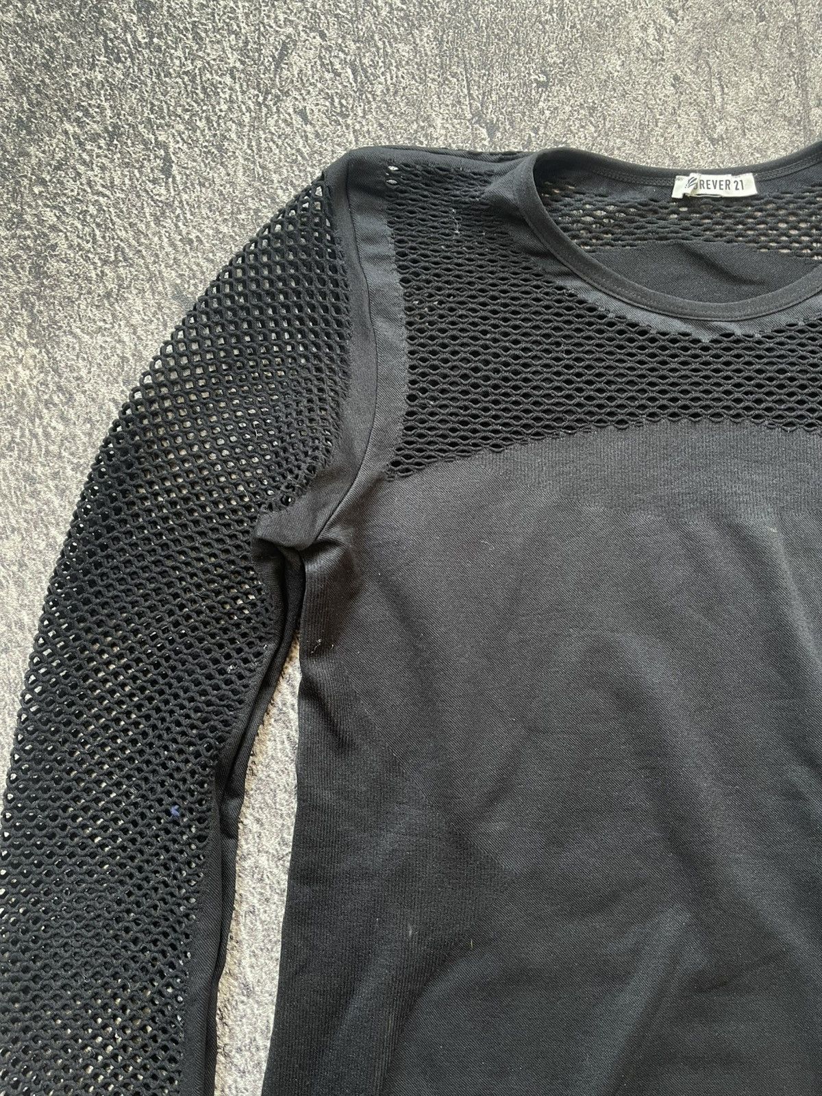 Y2k Forever ifsixwasnine mesh top long sleeve