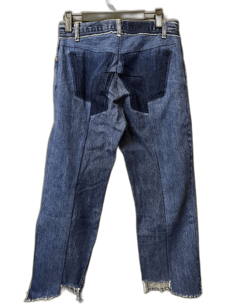 Vetements Vetements Deconstructed Patchwork Denim Pants Size L Size US 34 / EU 50 - 1 Thumbnail