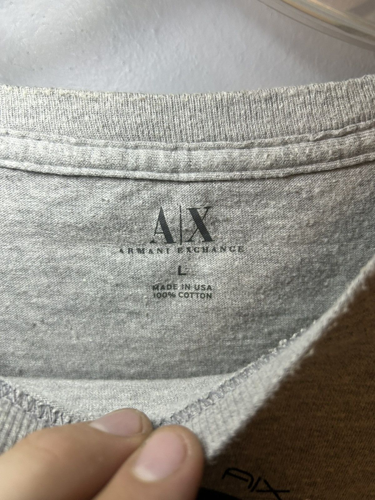 Armani Exchange Vintage Armani Exchange “dancer” logo t-shirt Size US L / EU 52-54 / 3 - 3 Thumbnail