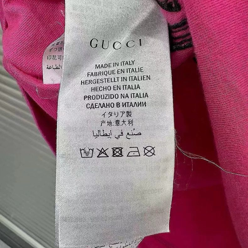 Gucci Gucci Pink cat head sequin short sleeves Size S / US 4 / IT 40 - 4 Thumbnail