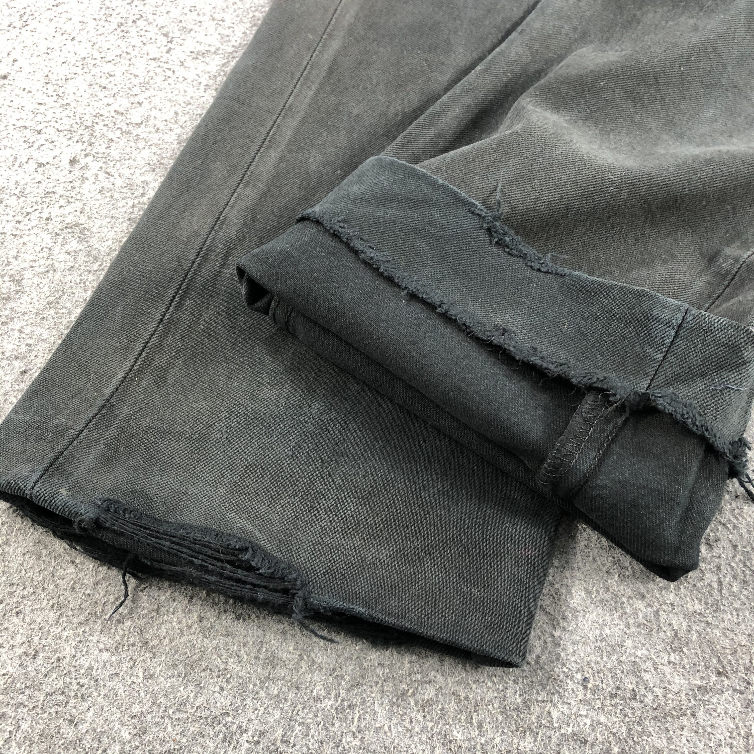 Levi's Vintage 90s Distress Levis 501 Jeans-J1428 Size US 35 - 7 Thumbnail
