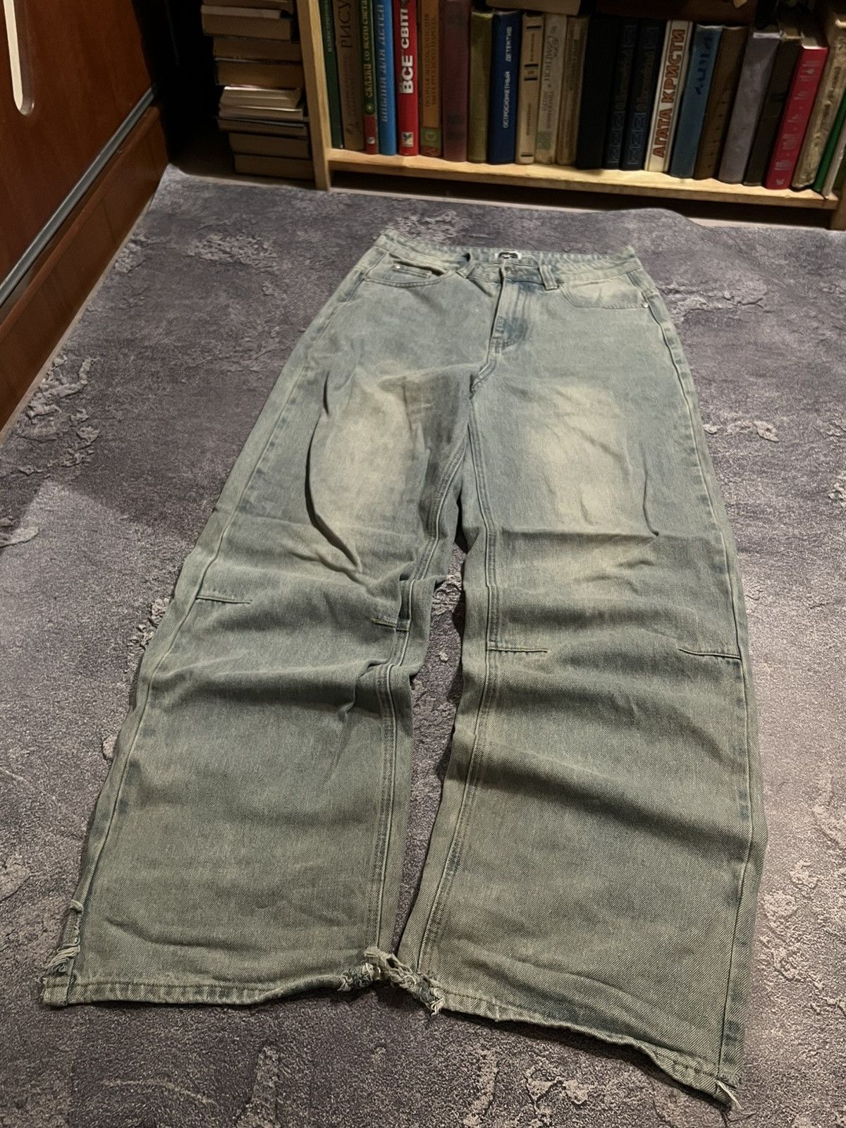 Japanese Brand Baggy Japanese Tokyo Vibe / Avant Blue Vintage / Archive Size US 30 / EU 46 - 4 Thumbnail