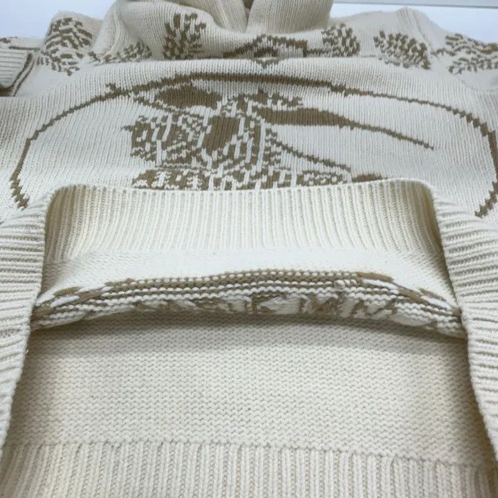 Burberry Burberry Burberry Cartoon Embroidered Hooded Sweater-2507 Size US M / EU 48-50 / 2 - 6 Thumbnail