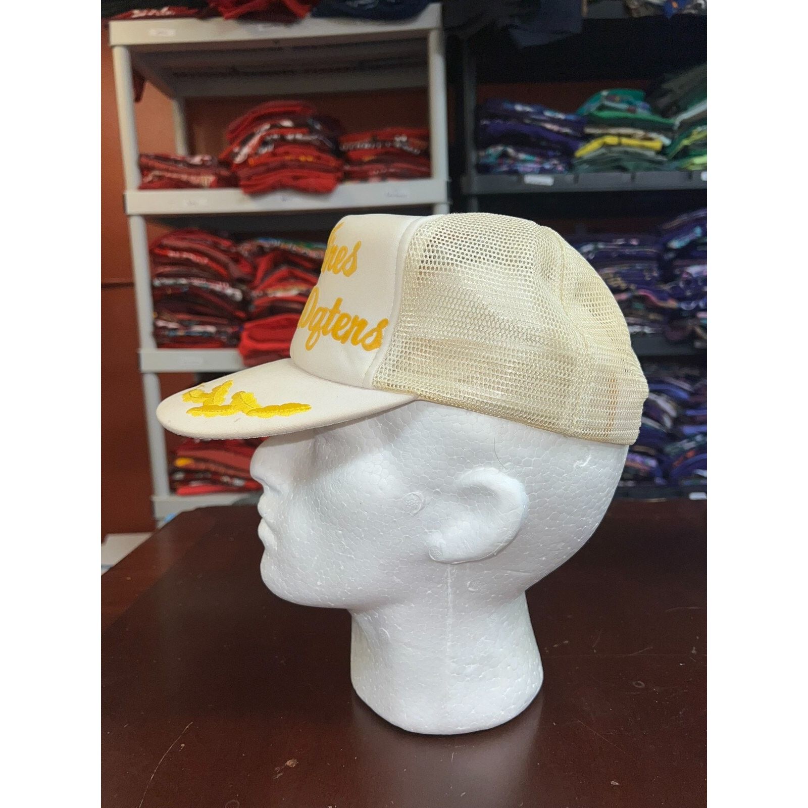 Vintage Vintage Scrambled Egg Hat Snapback Trucker Headquarters Size ONE SIZE - 4 Thumbnail