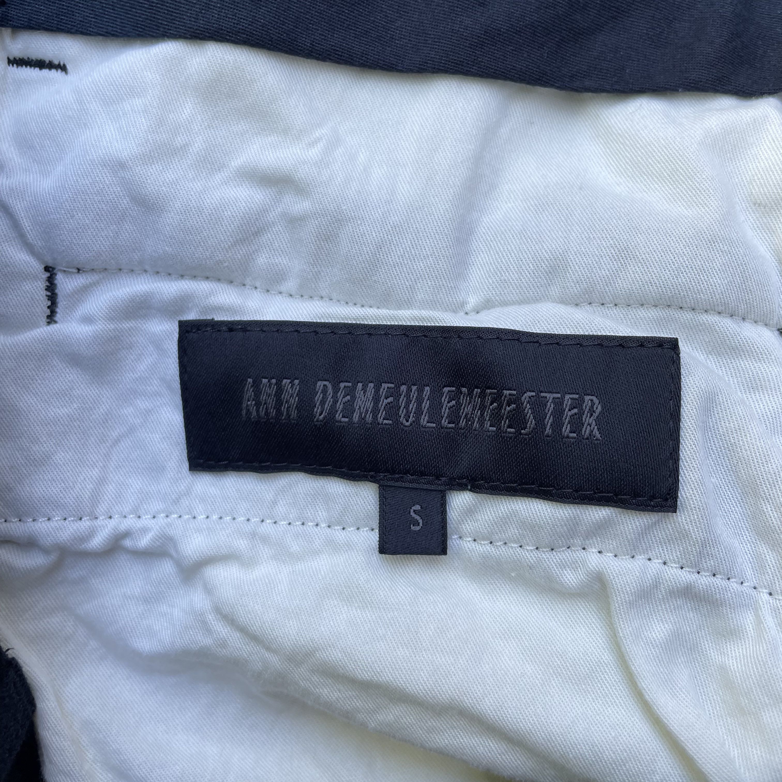 Ann Demeulemeester Ann Demeulemeester Black Two-Piece Suit Jacket Size 46R - 12 Thumbnail