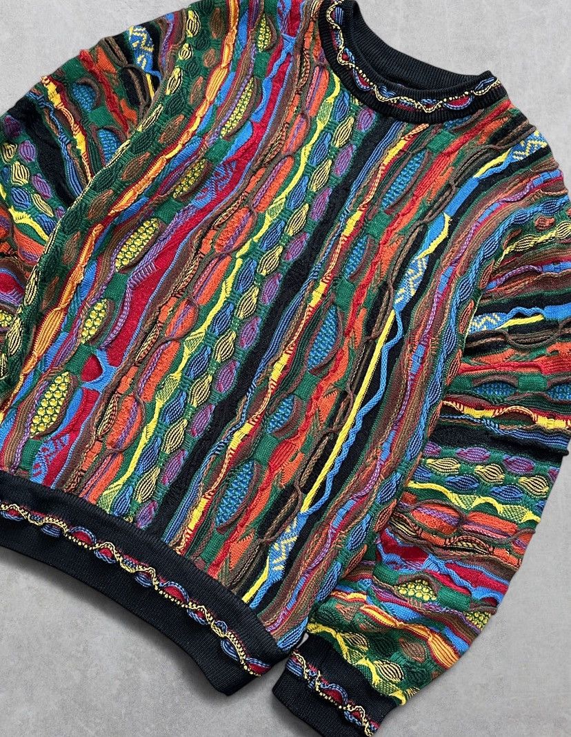 Coogi Vintage coogi style cable knit Size US S / EU 44-46 / 1 - 3 Thumbnail