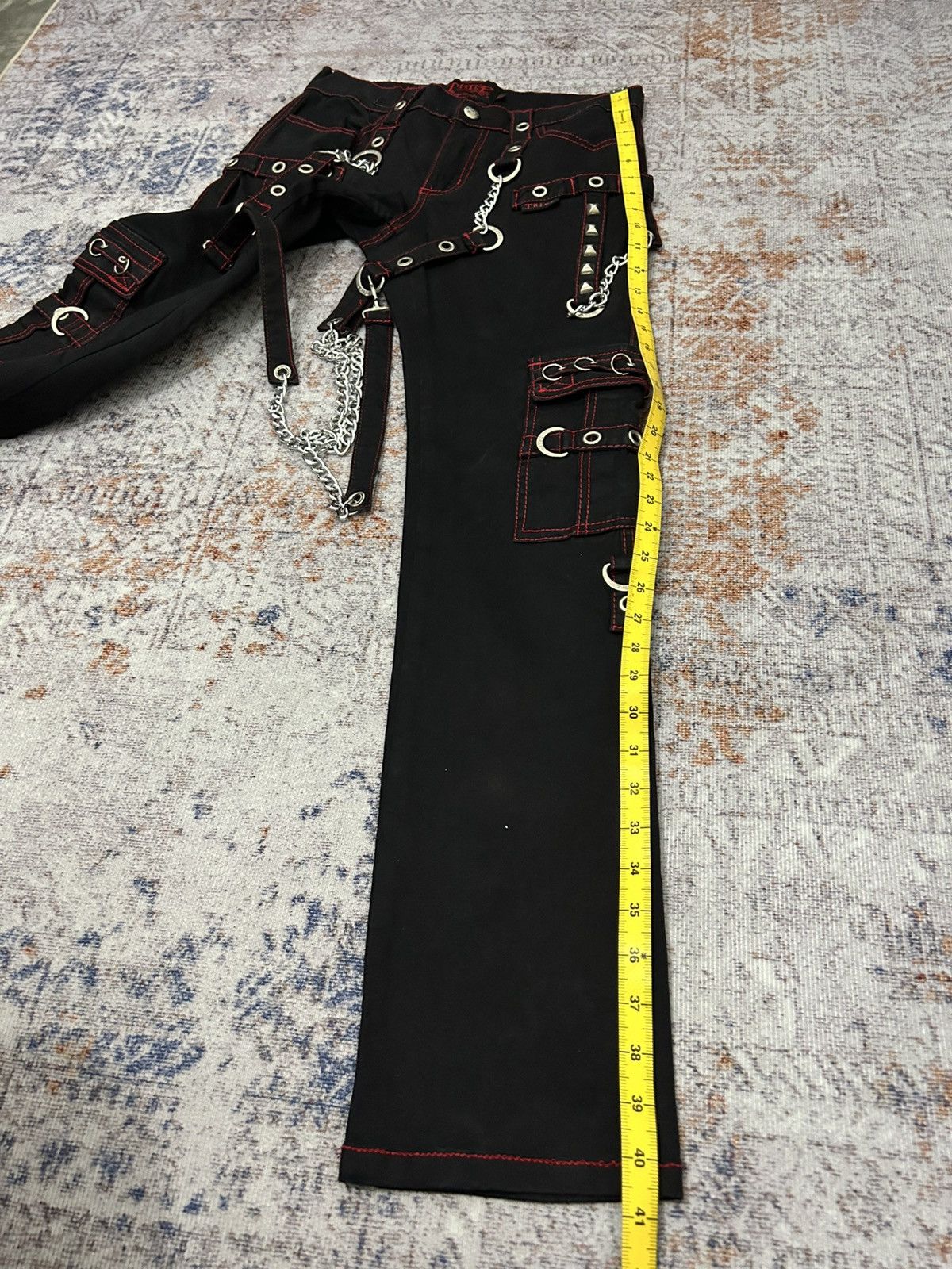 Tripp NYC Bondage Studded Pants