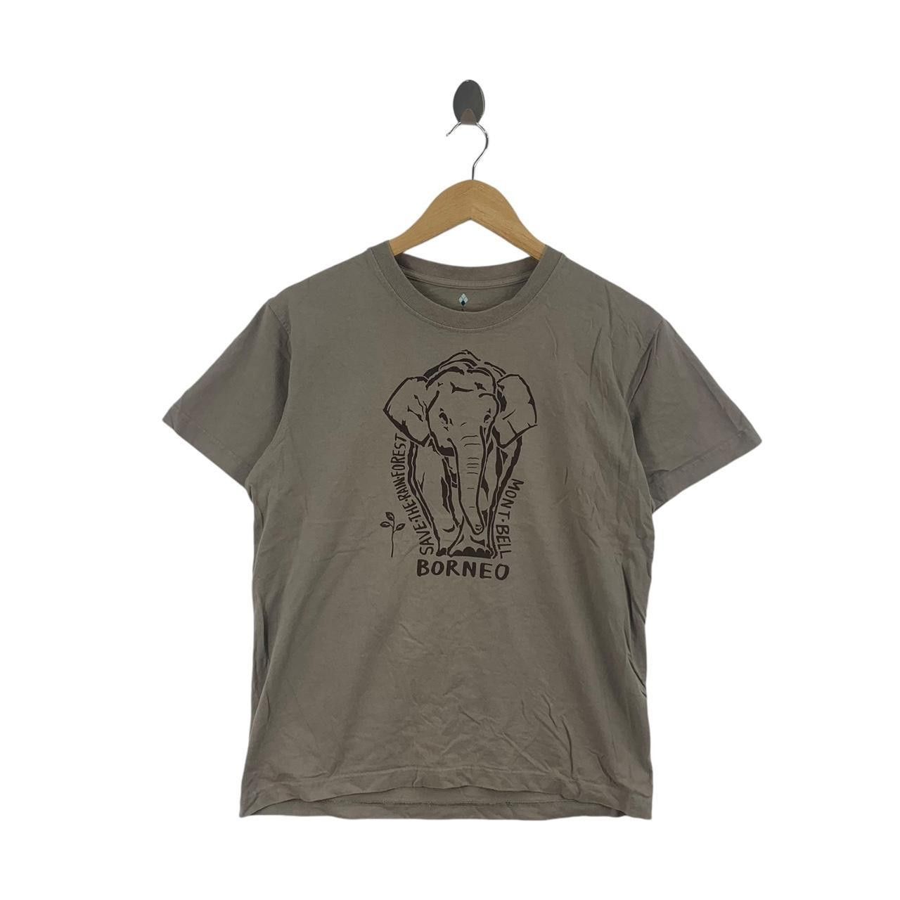 Montbell MONTBELL BORNEO ELEPHANT Save The Rainforest Tee Shirt Size US S / EU 44-46 / 1 - 1 Thumbnail