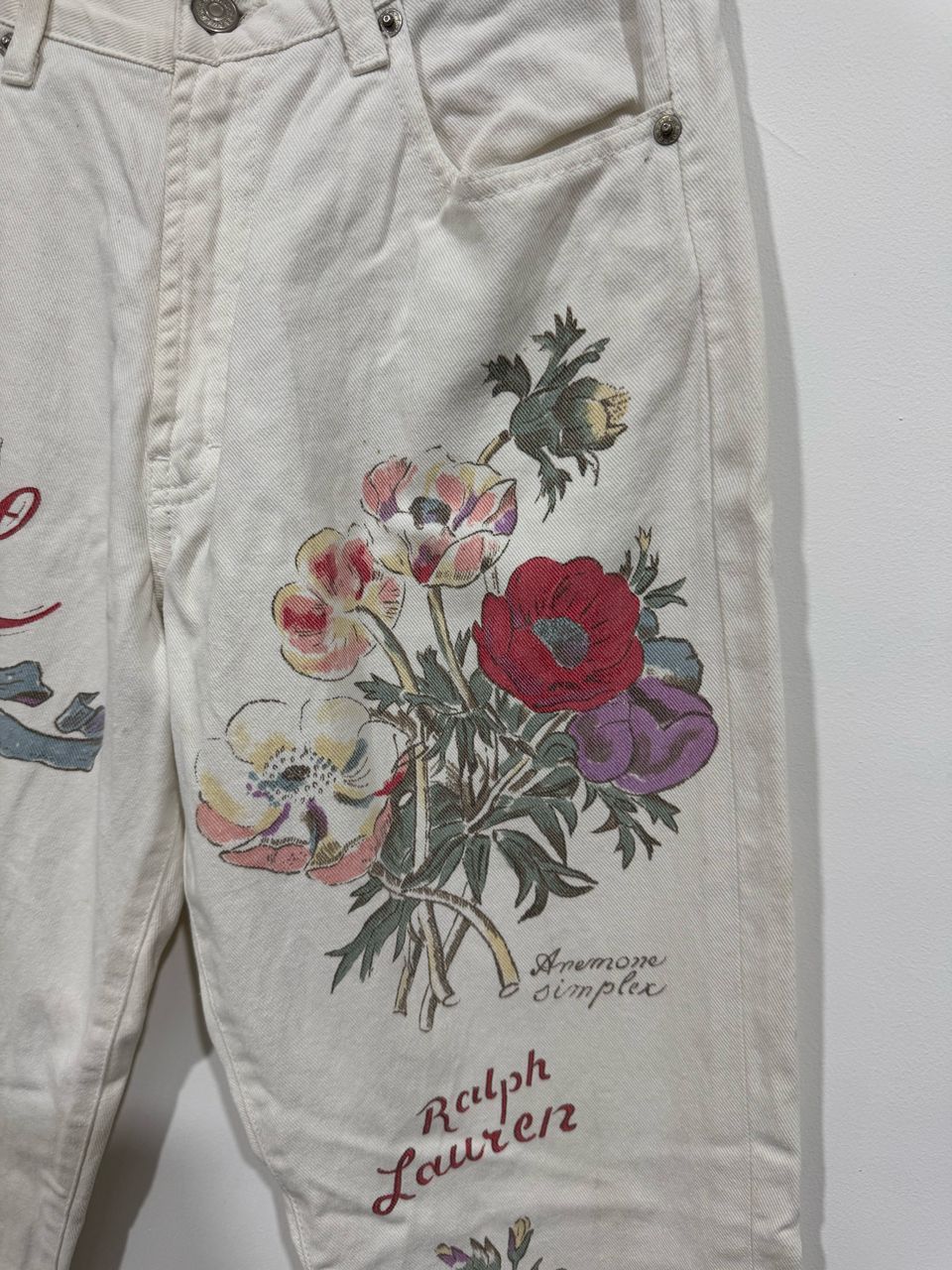 Polo Ralph Lauren Vintage Polo Ralph Lauren Floral Jeans Size US 30 / EU 46 - 3 Thumbnail