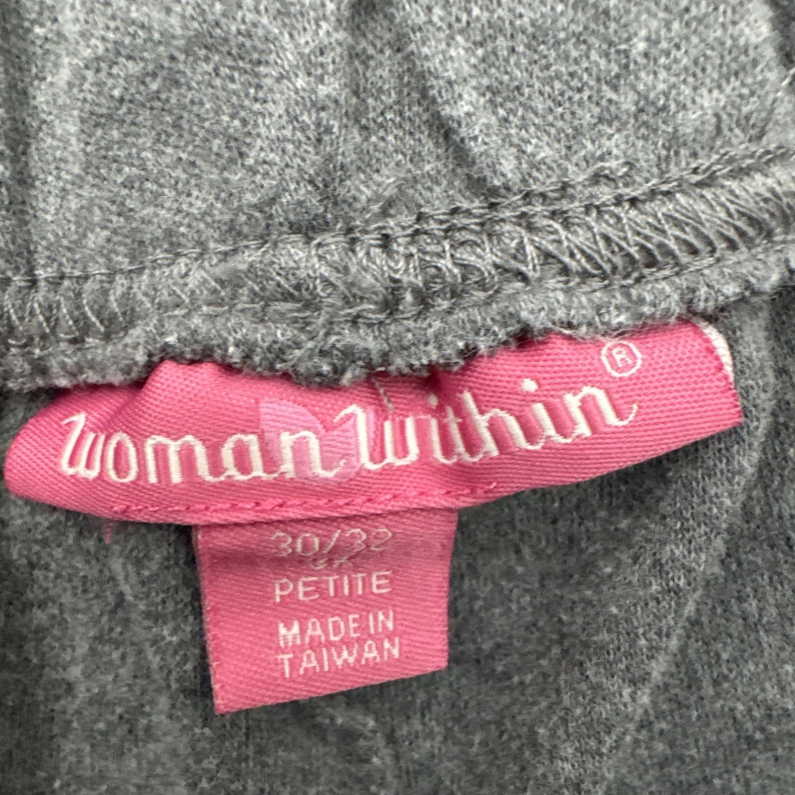 Other Woman Within Capri Pants Womens 3X Petite Lagenlook Y2K Size 38" / US 16 / IT 52 - 8 Thumbnail