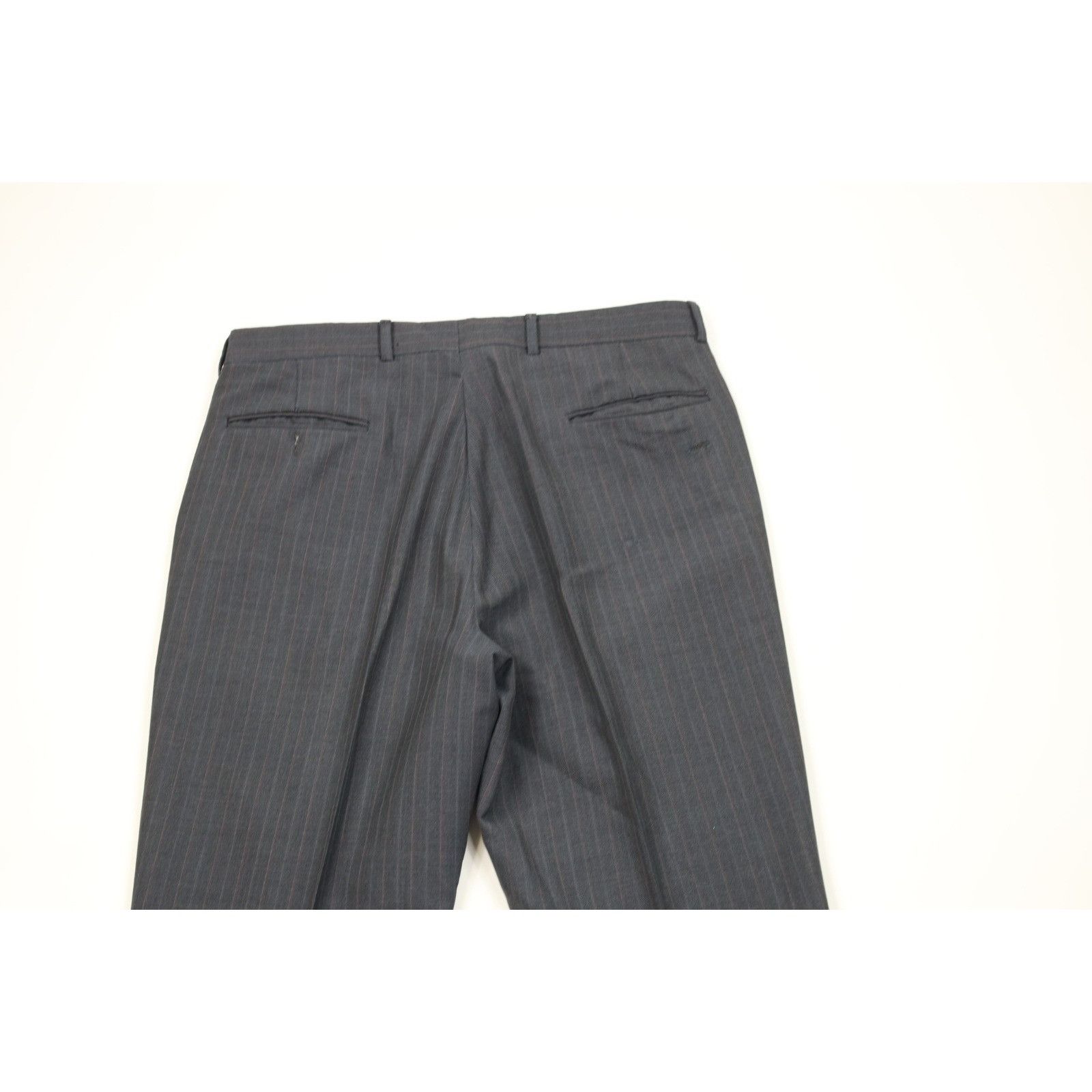 Vintage Vintage 70s Streetwear Distressed 2 Piece Striped Suit Size 42L - 19 Thumbnail