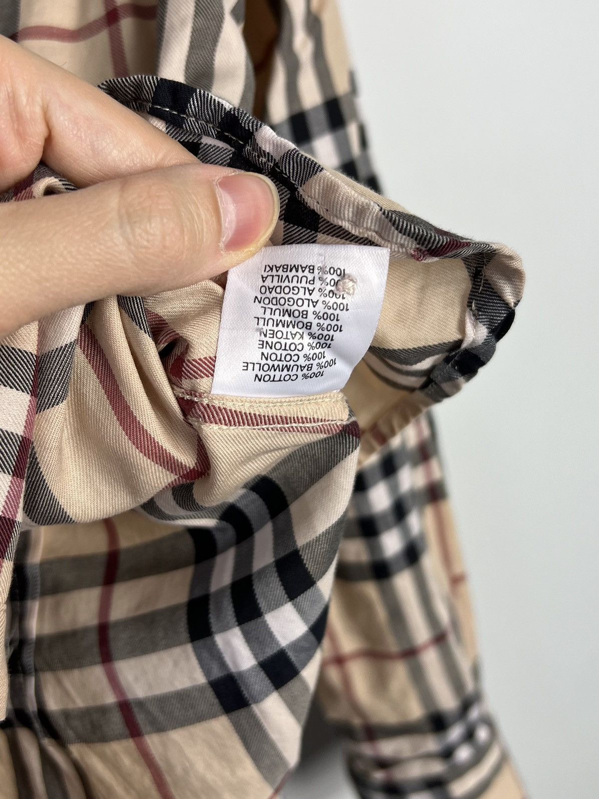 Burberry Rare Shirt Burberry London Checkered Size XL / US 12-14 / IT 48-50 - 7 Thumbnail