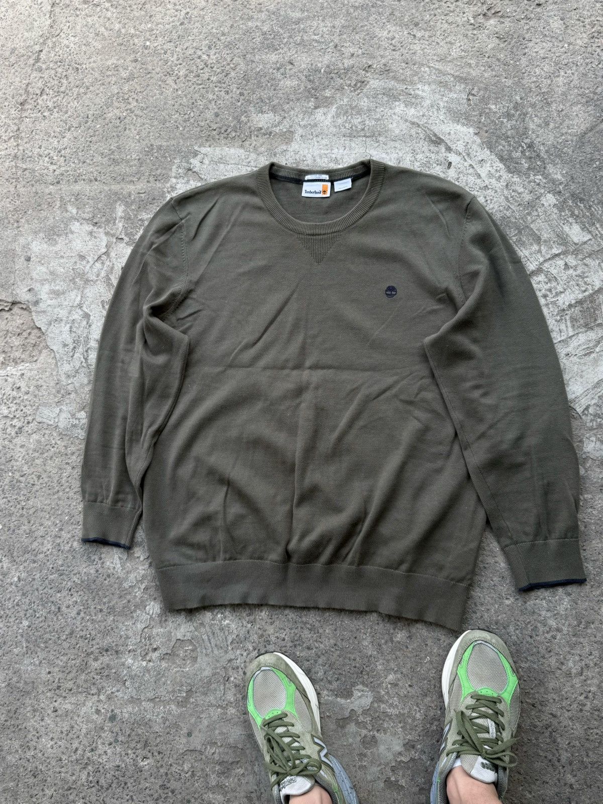 Timberland Vintage Y2K Timberland Knit USA Sweater Work Knit Sweatshirt Size US XXL / EU 58 / 5 - 4 Thumbnail
