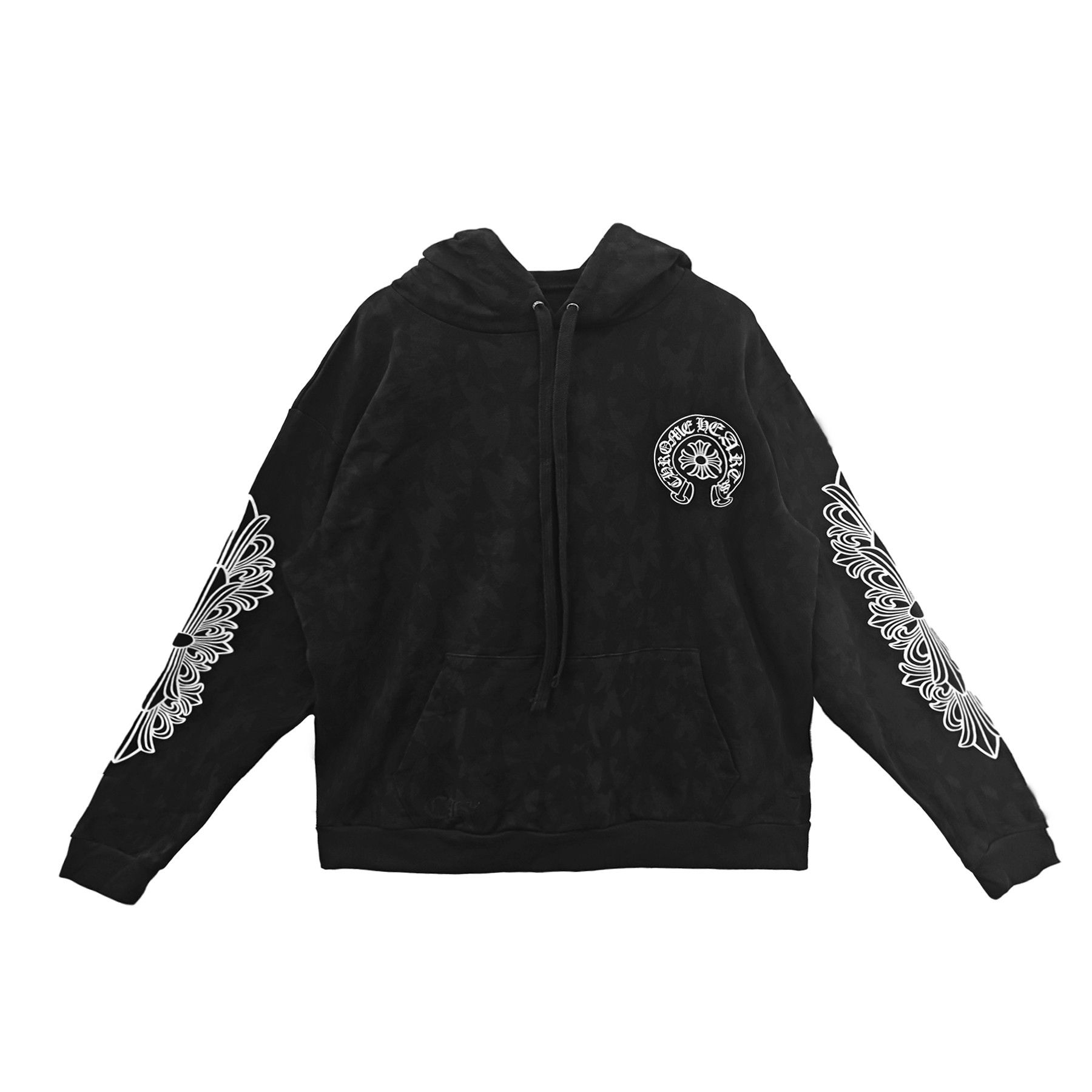 CHROME HEARTS FU Monogram Cross プルオーバー フーディー CHROME HEARTS FU Monogram Cross プルオーバー フーディー
