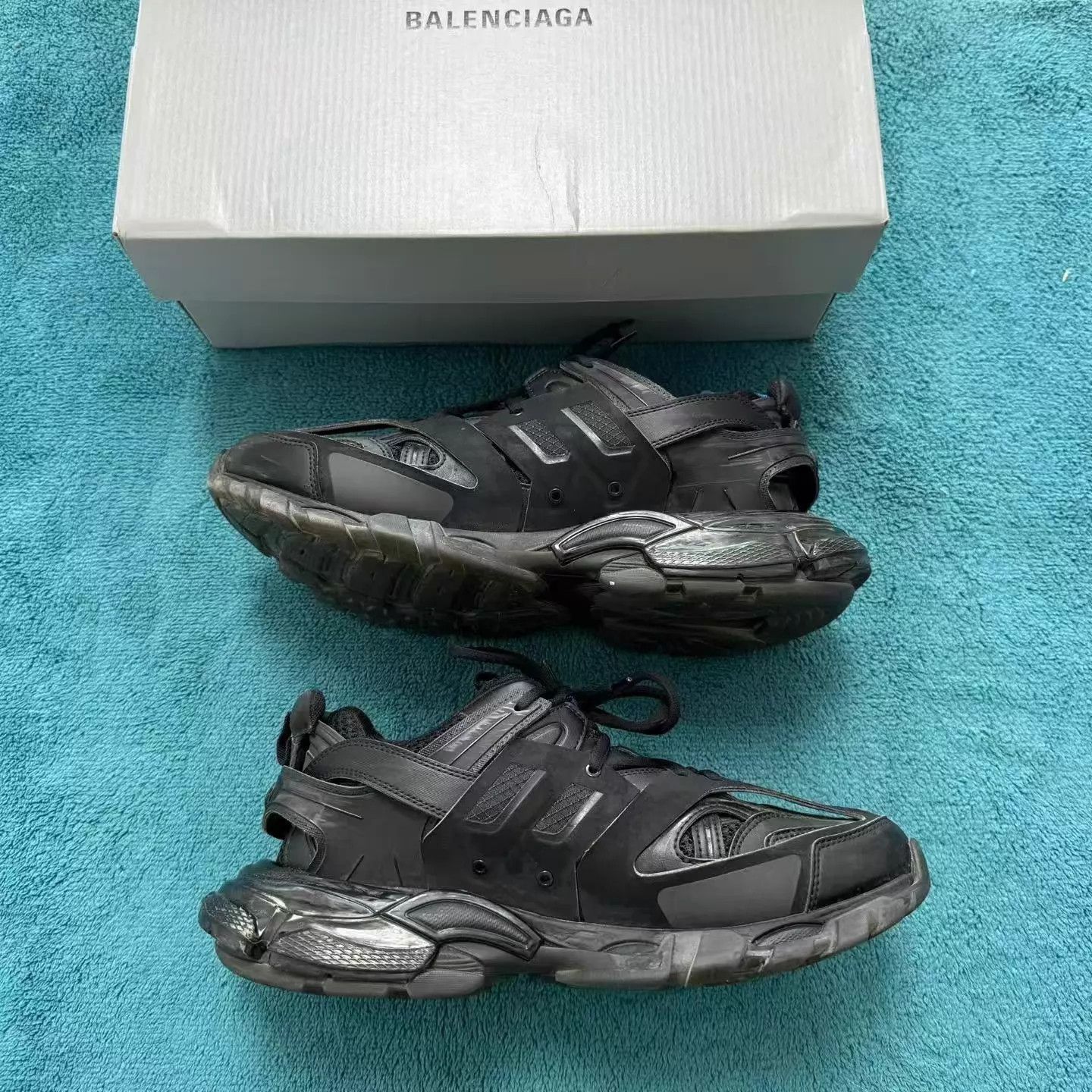 Balenciaga Balenciaga Track Black Super New 42 Size US 9 / EU 42 - 2 Thumbnail