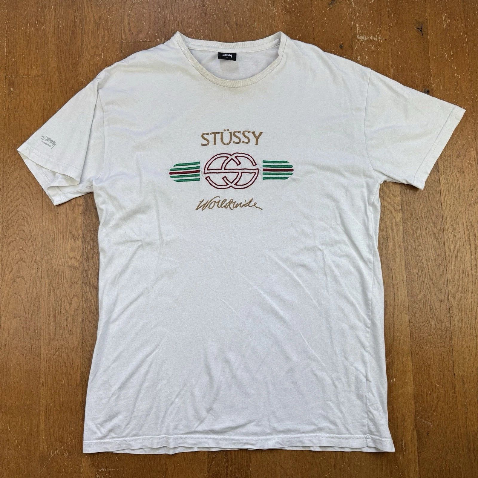 Other Other Worldwide Embroidered Logo T Shirt Size Medium Skate Size US S / EU 44-46 / 1 - 1 Thumbnail