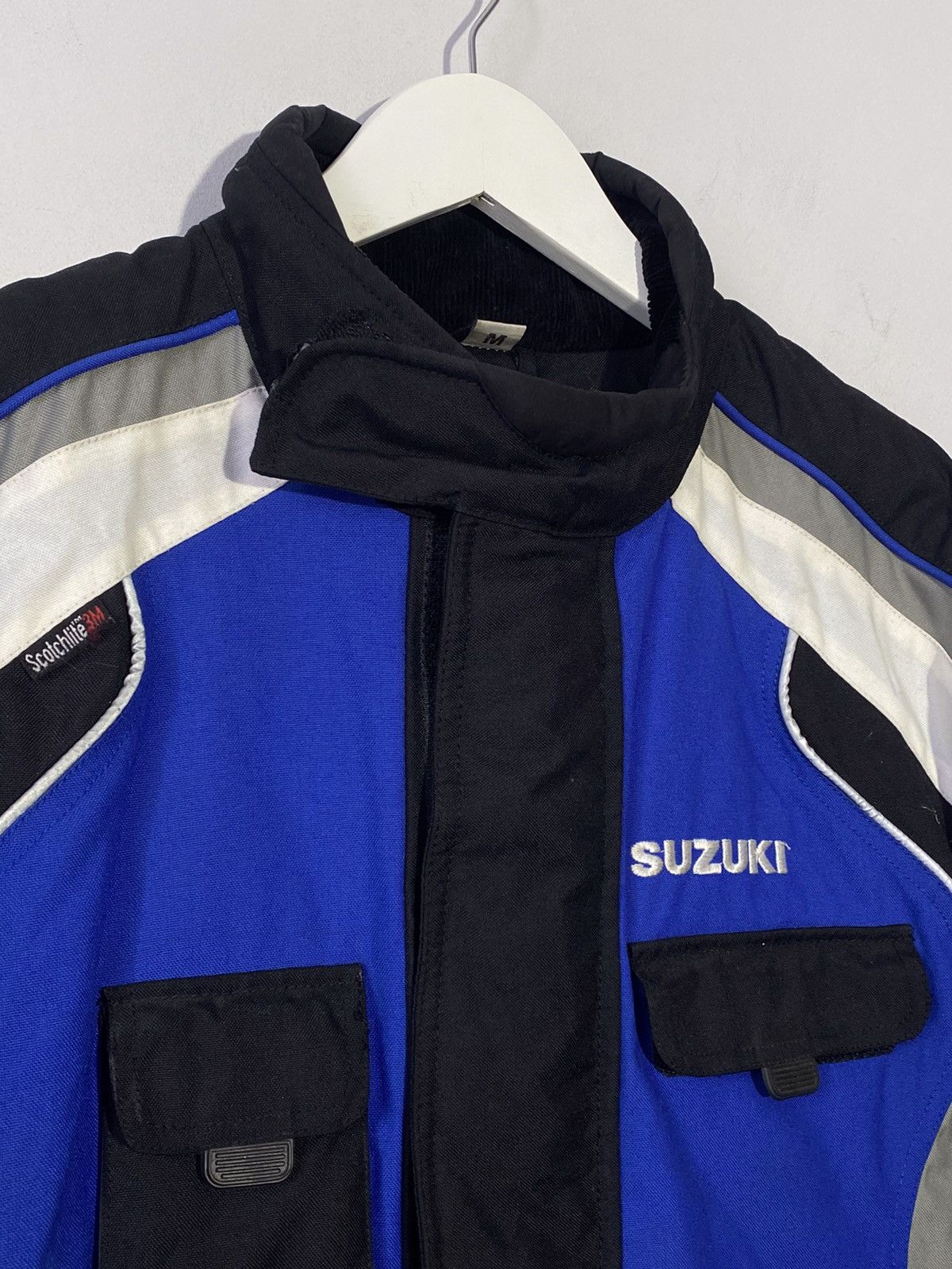 Japanese Brand 🔥 00s SUZUKI MOTORCYCLE RIDING JACKET Y2K BIKER STYLE RACING Size US S / EU 44-46 / 1 - 7 Thumbnail