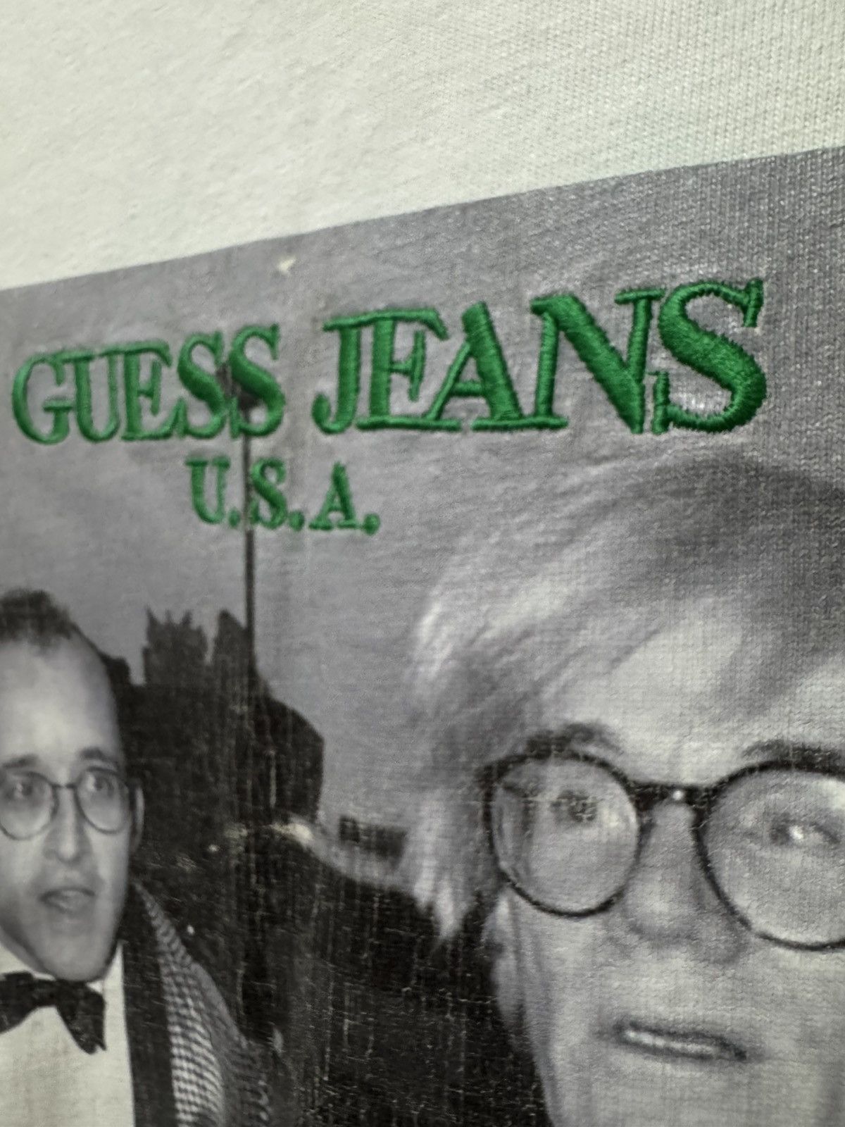 Guess Vintage Andy warhol x Keith haring Photo by Ricky Powell Size US M / EU 48-50 / 2 - 4 Thumbnail