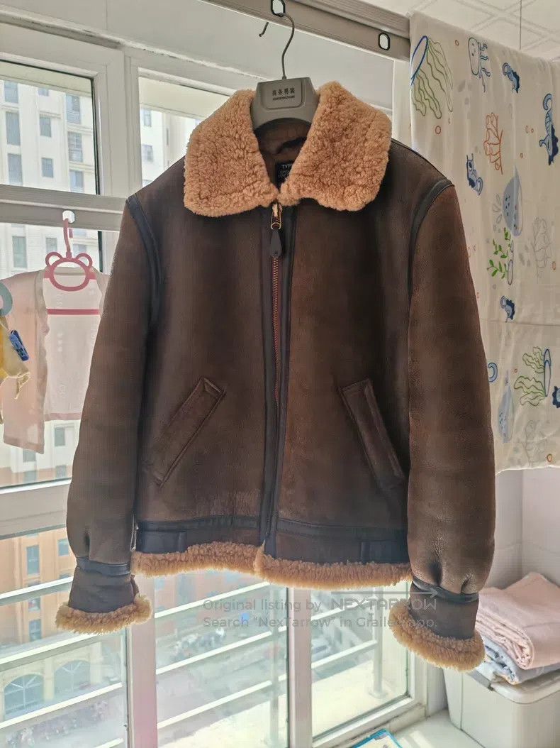 Schott Schott b3 fur integrated Size US M / EU 48-50 / 2 - 1 Thumbnail