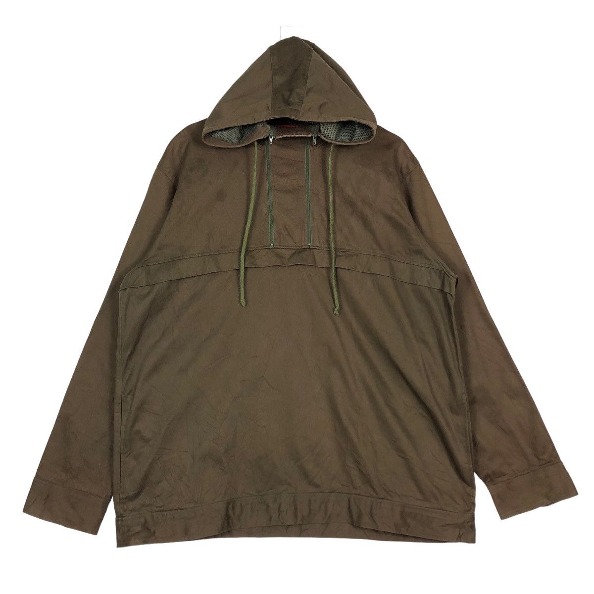 Japanese Brand 🔥Vintage Nearly Equal Hoodie Pull Over Military Amry Style Size US M / EU 48-50 / 2 - 2 Thumbnail