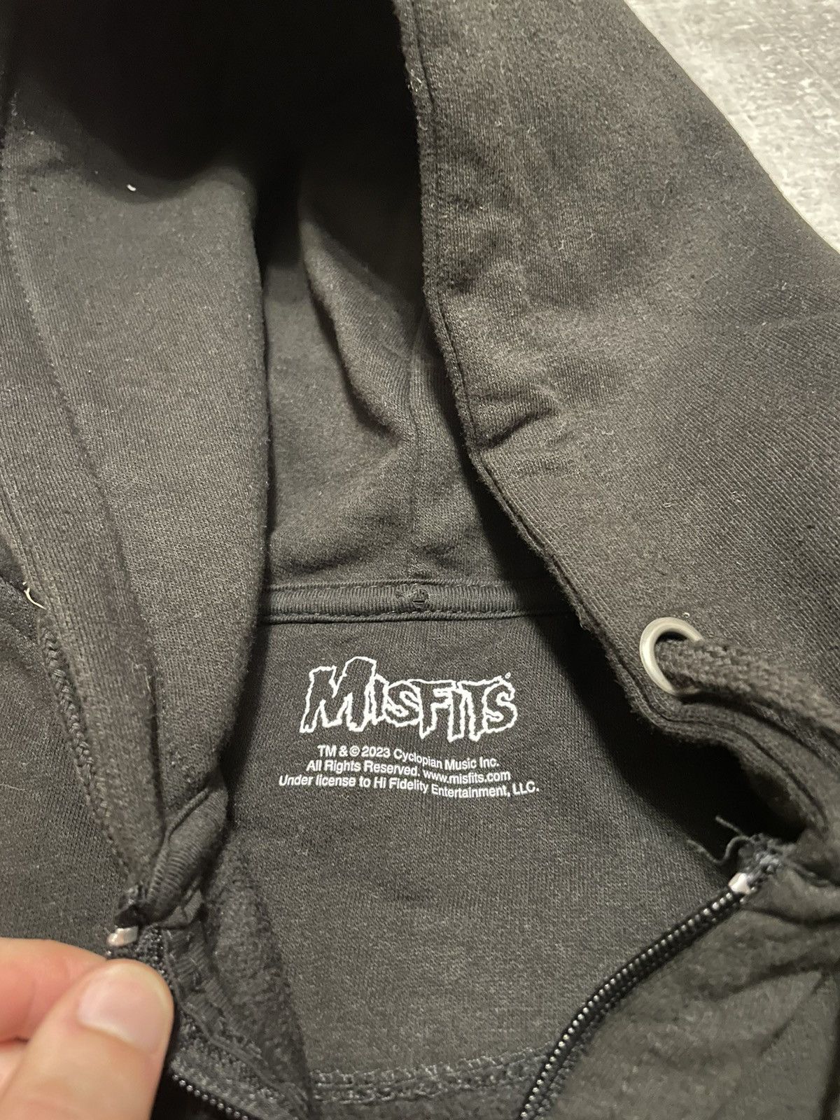 Band Tees Vintage Misfits Zip-Up Hoodie Size US M / EU 48-50 / 2 - 9 Thumbnail