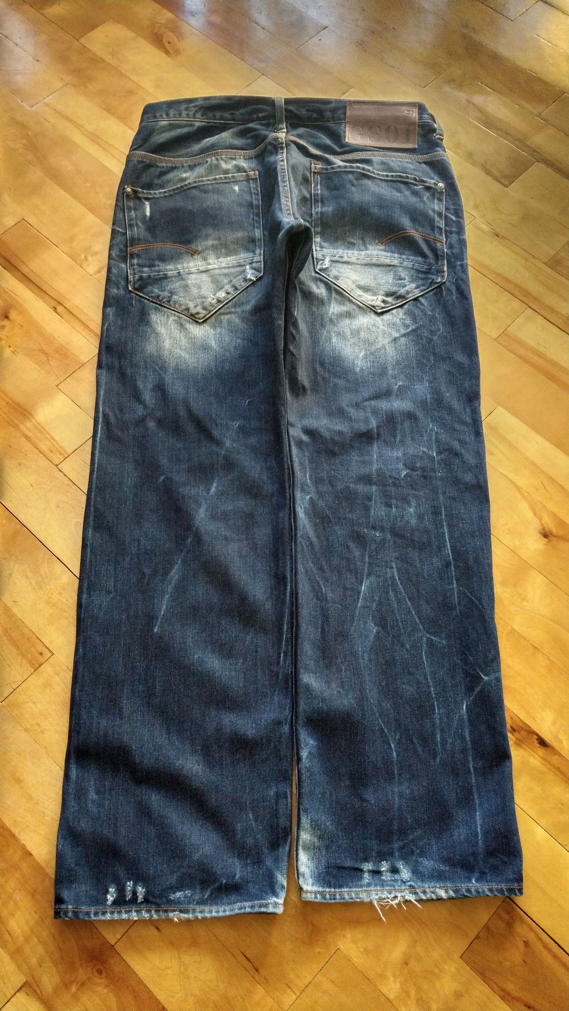G-Star G-STAR Flared Pants Raw Baggy Denim Goth GS RAW Size US 32 / EU 48 - 15 Thumbnail