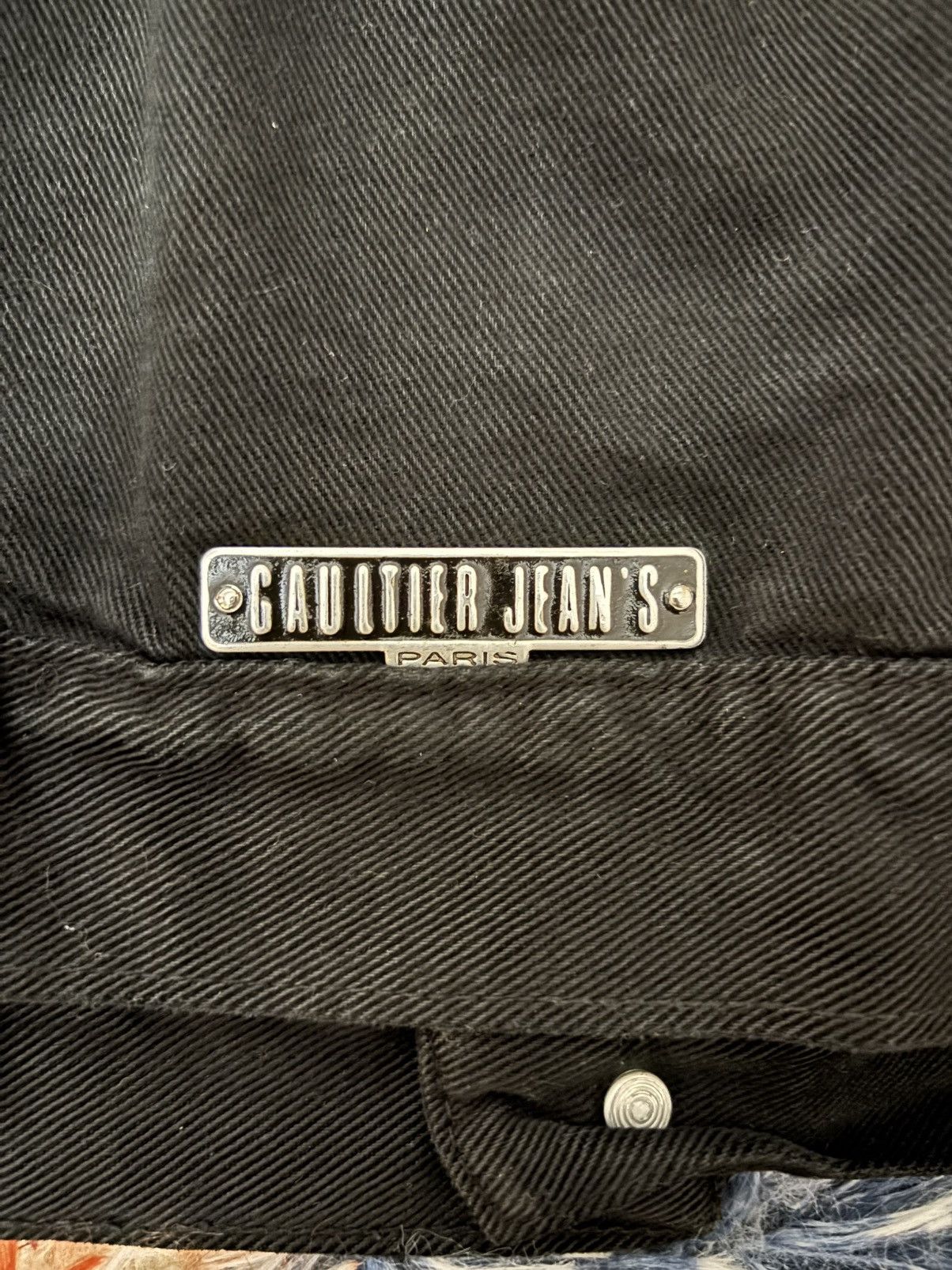 Jean Paul Gaultier Jean Paul Gaultier Knit Sleeve Hybrid Trucker Jacket Size XXL / US 16-18 / IT 52-54 - 6 Thumbnail