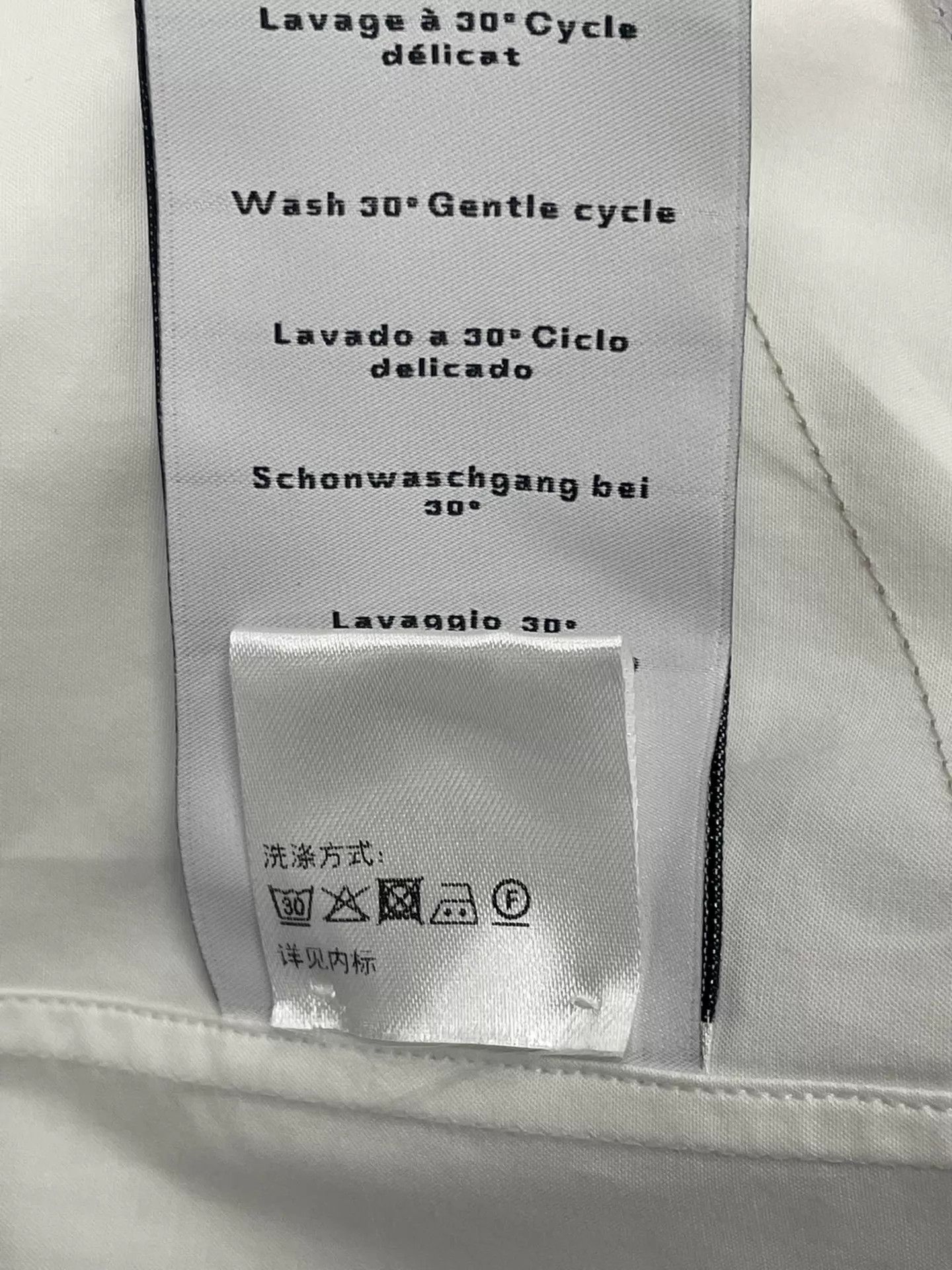 Hermes men's Hermes white gray colorblock shirt 38 NWT Size US S / EU 44-46 / 1 - 6 Thumbnail