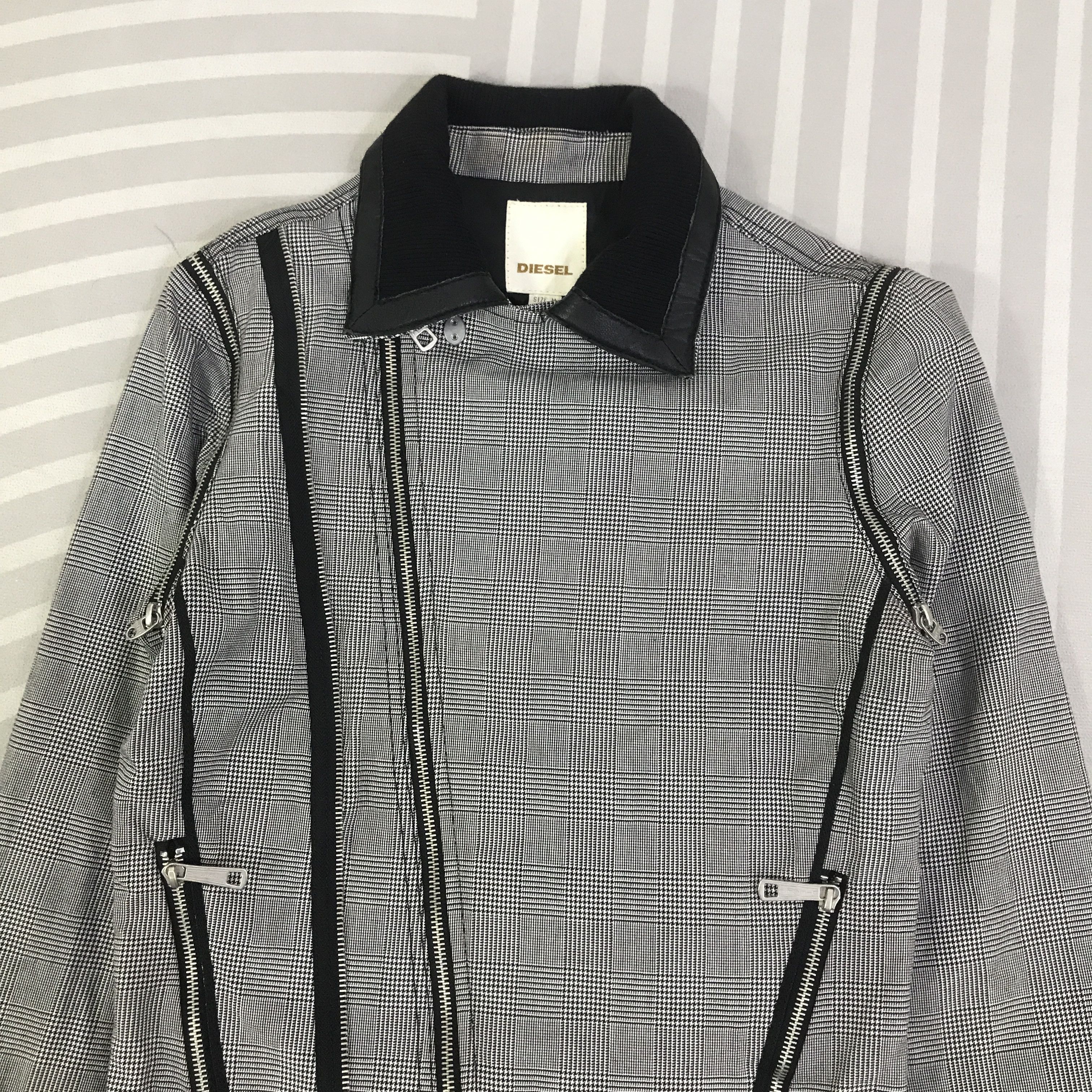 Diesel Vintage Diesel Double zipJacket K128B19 Size US M / EU 48-50 / 2 - 2 Thumbnail