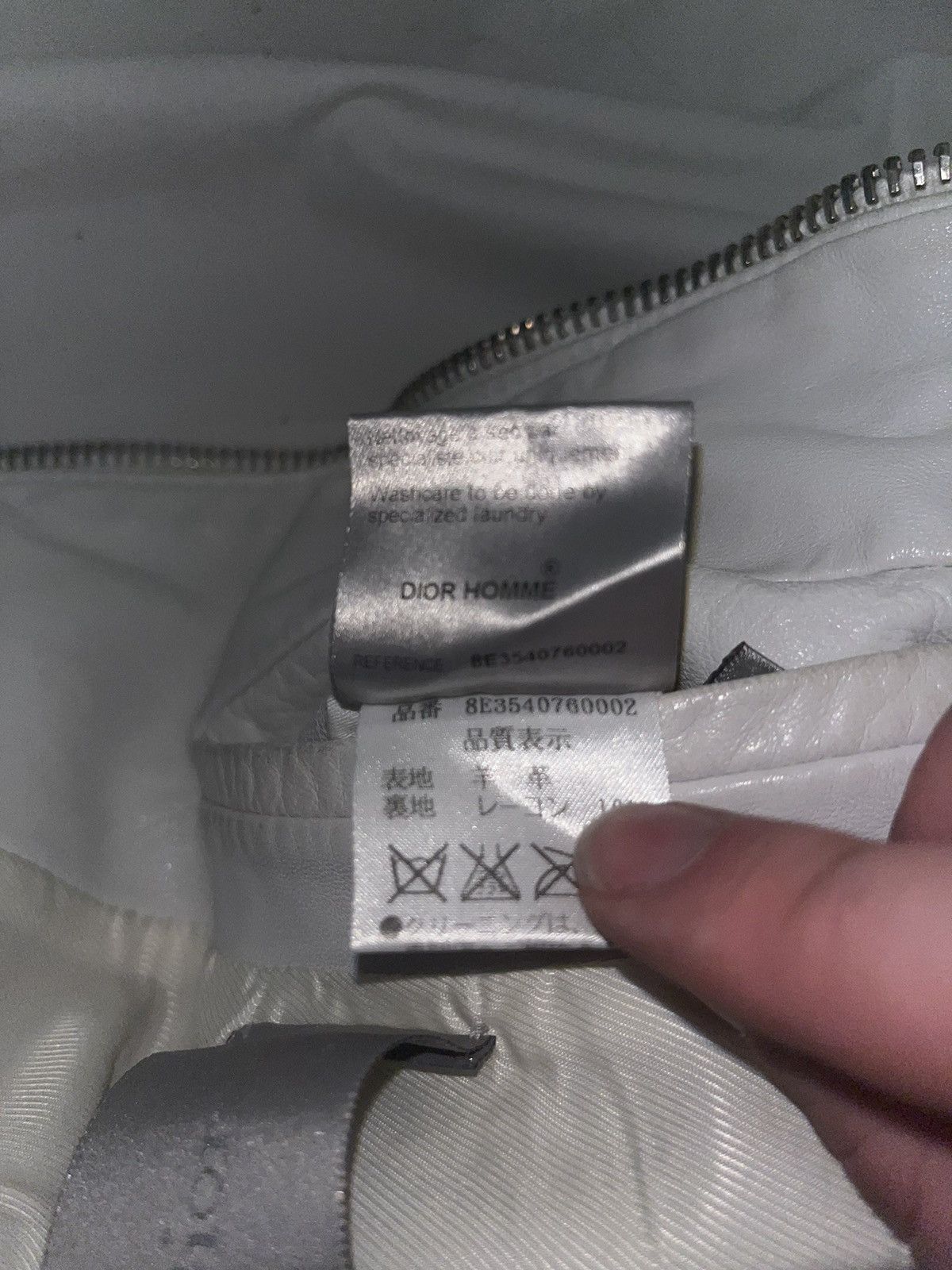 Dior 08ss Leather Rider Size US S / EU 44-46 / 1 - 6 Thumbnail